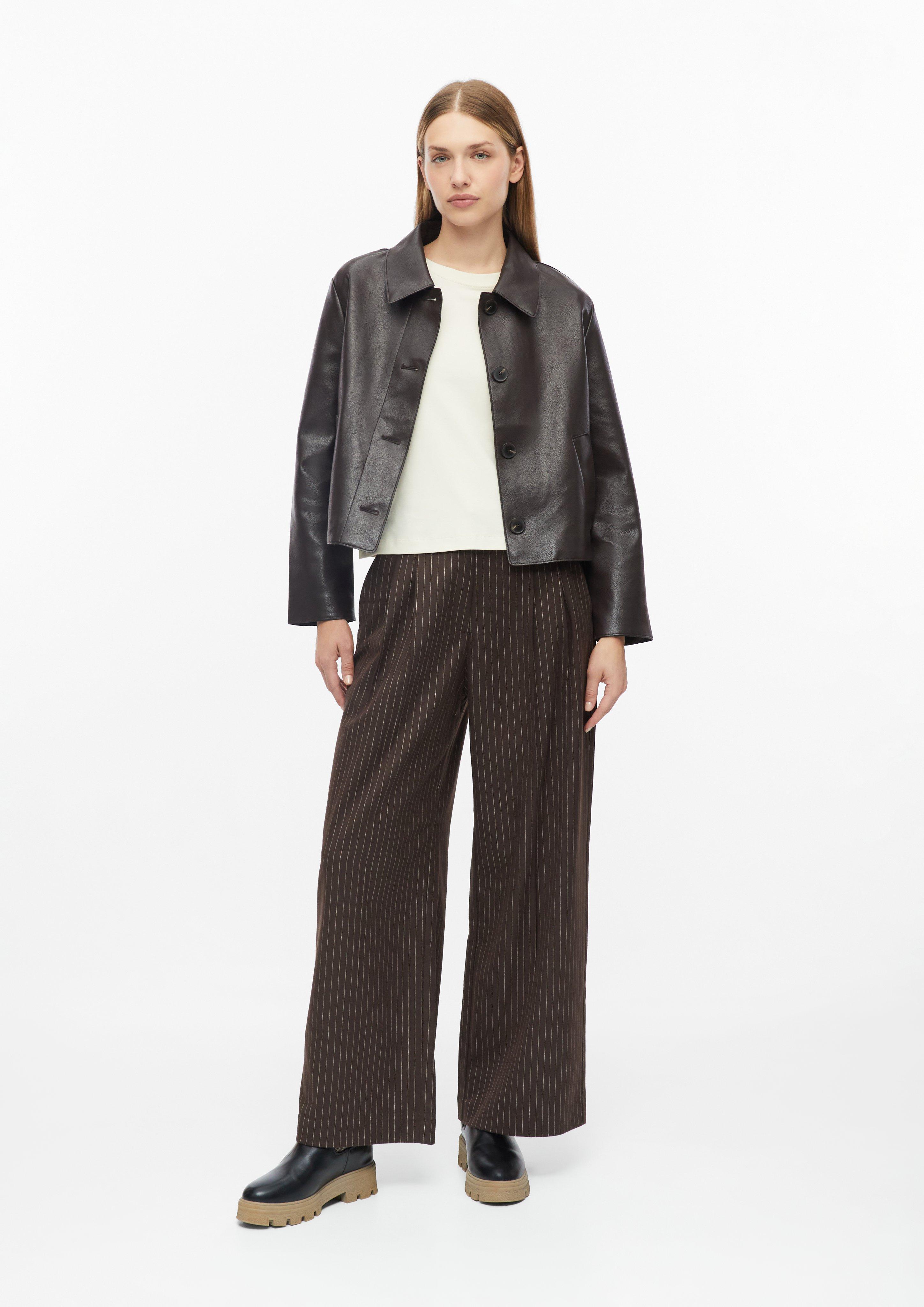 Women Trousers in brown by s.Oliver