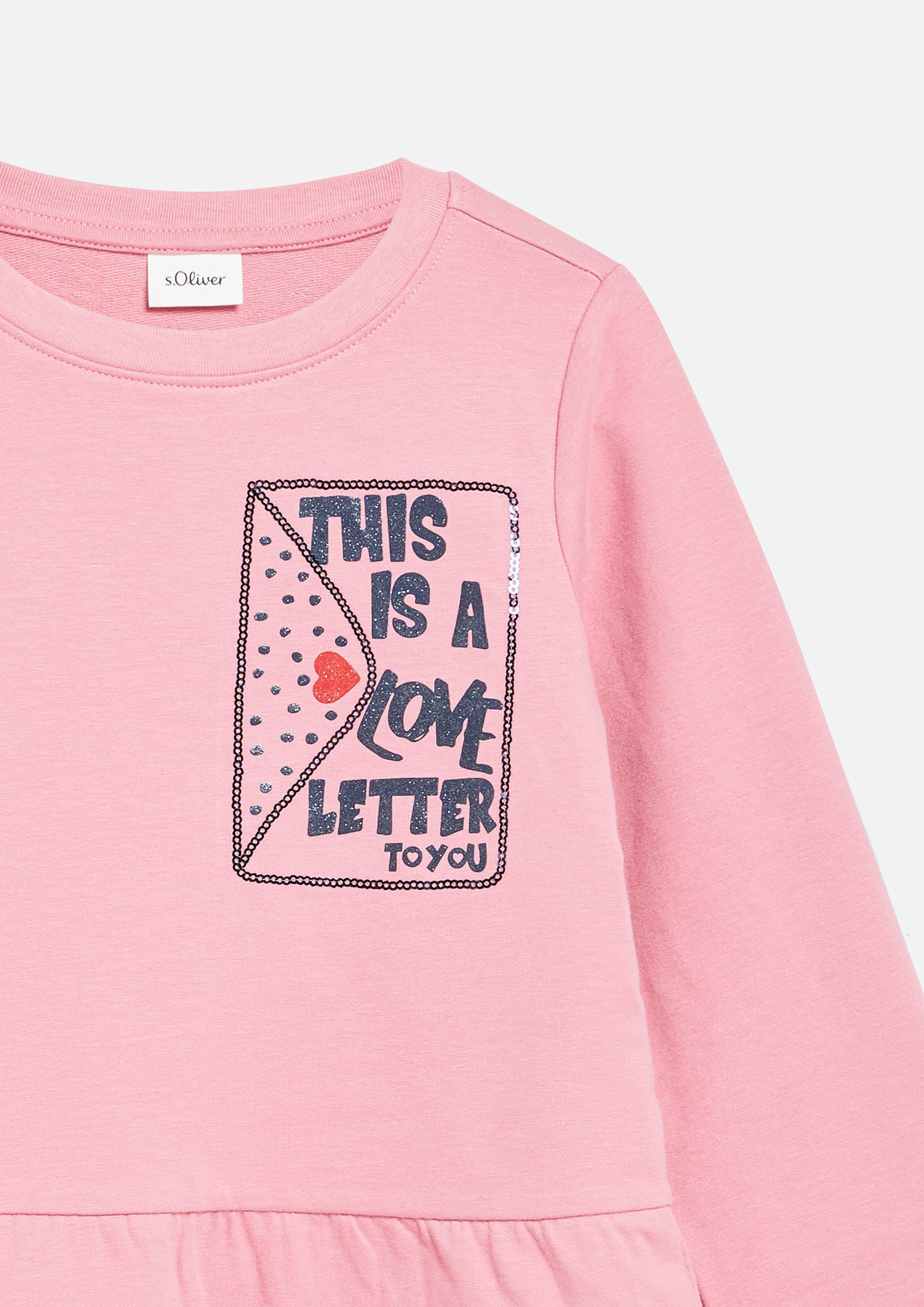 Kinder T-Shirt in pink von s.Oliver