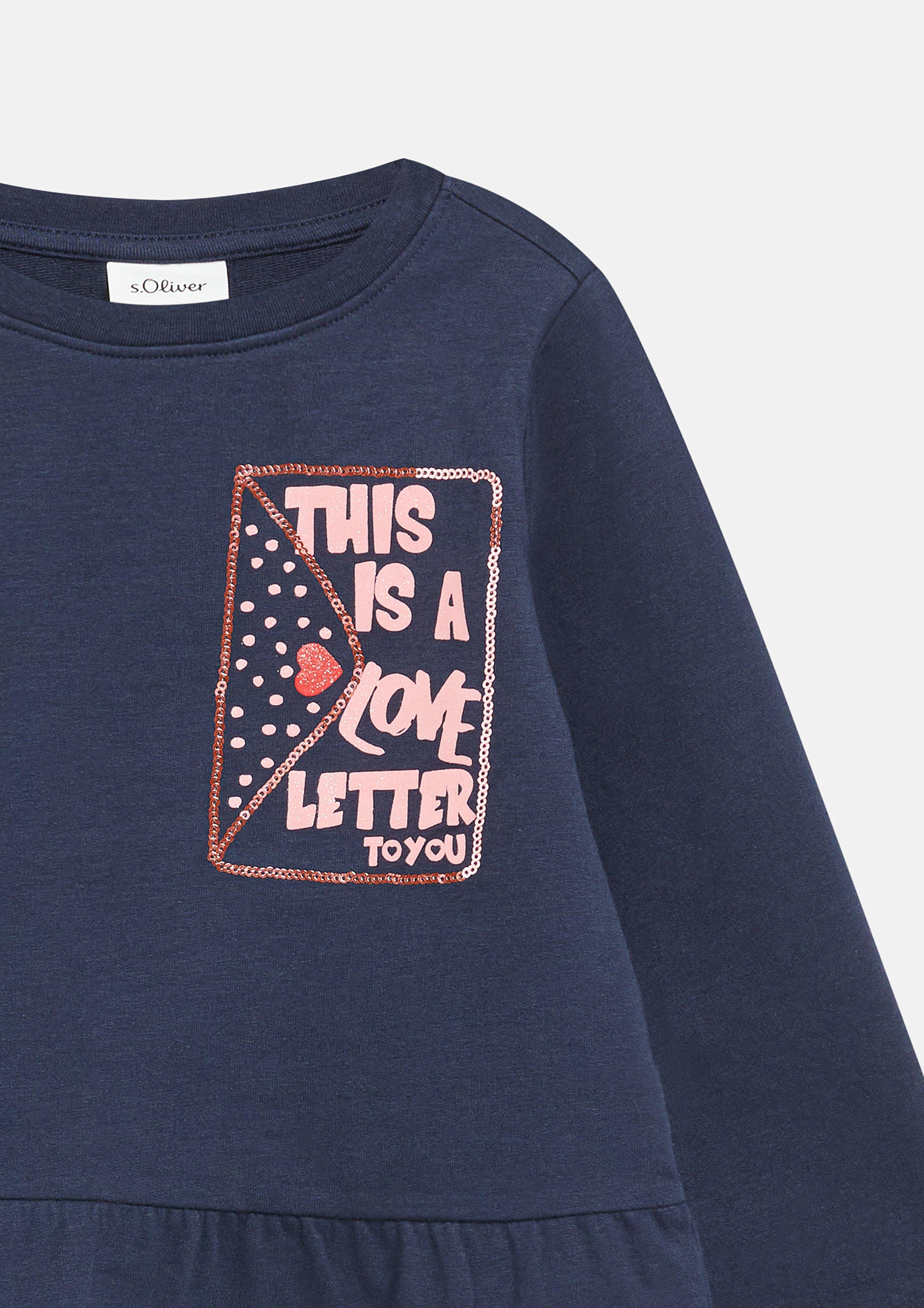 Junior T-shirt en bleu de s.Oliver