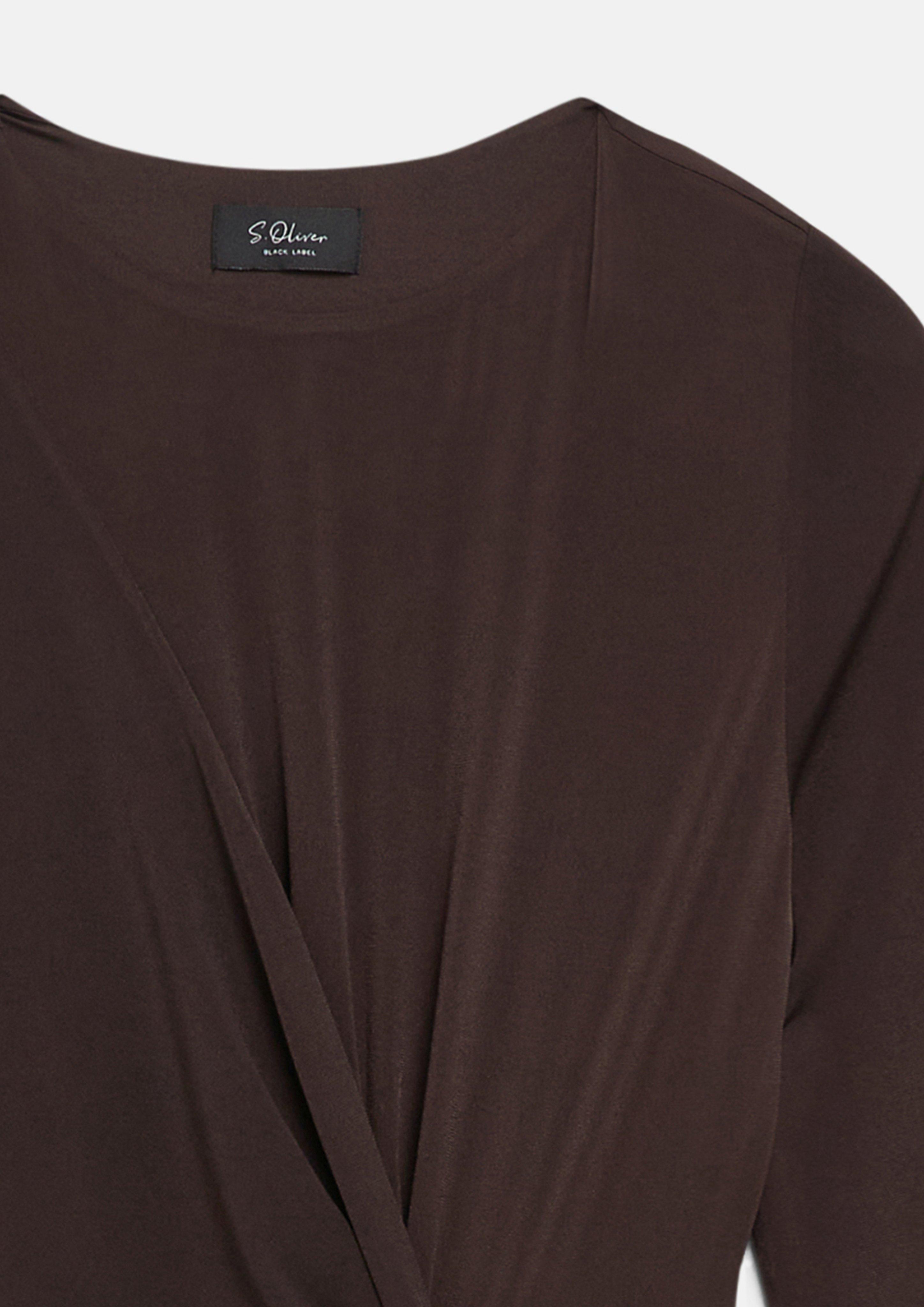 Dames Jurk in bruin van s.Oliver BLACK LABEL