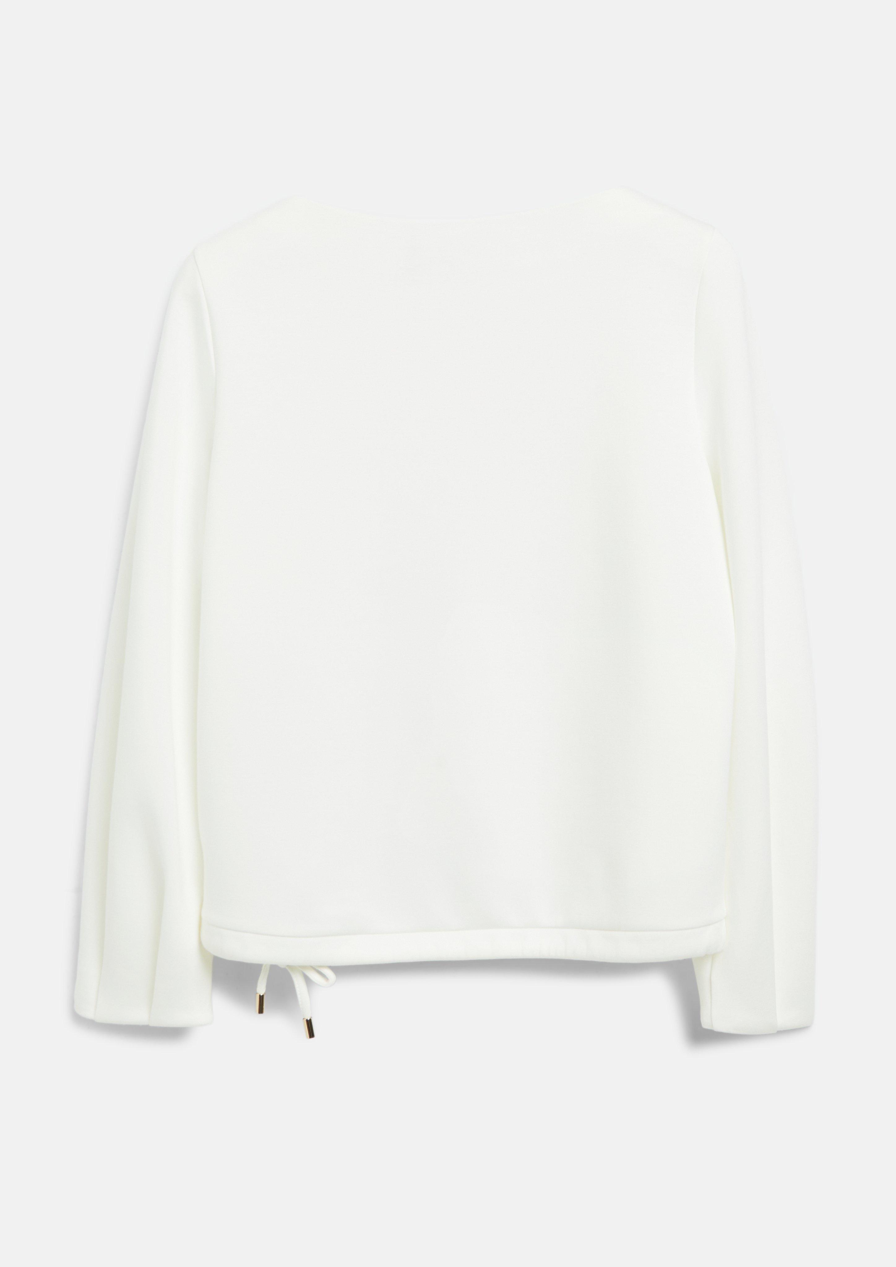 Dames Sweatshirt in crème van s.Oliver BLACK LABEL