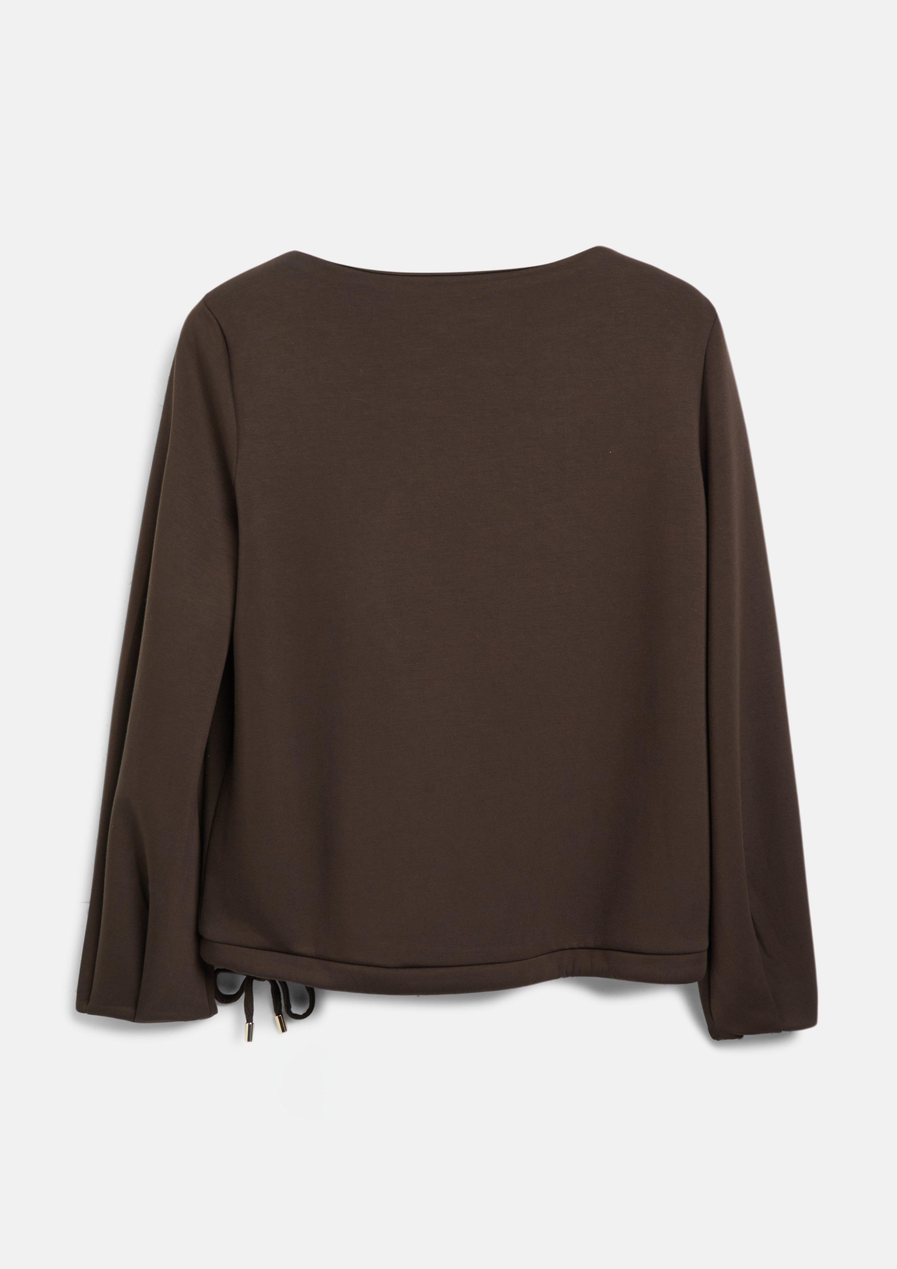 Dames Sweatshirt in bruin van s.Oliver BLACK LABEL