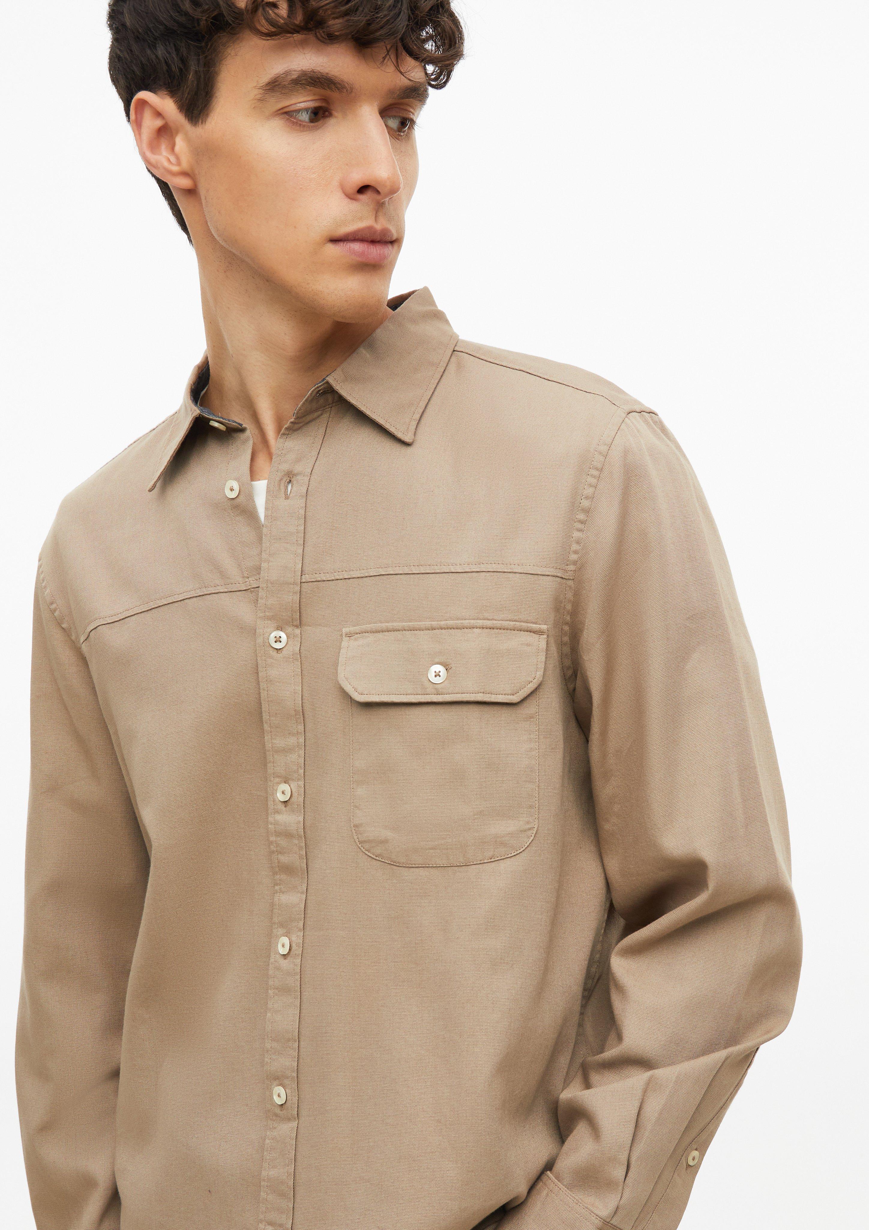 Hommes Chemise en brun de s.Oliver