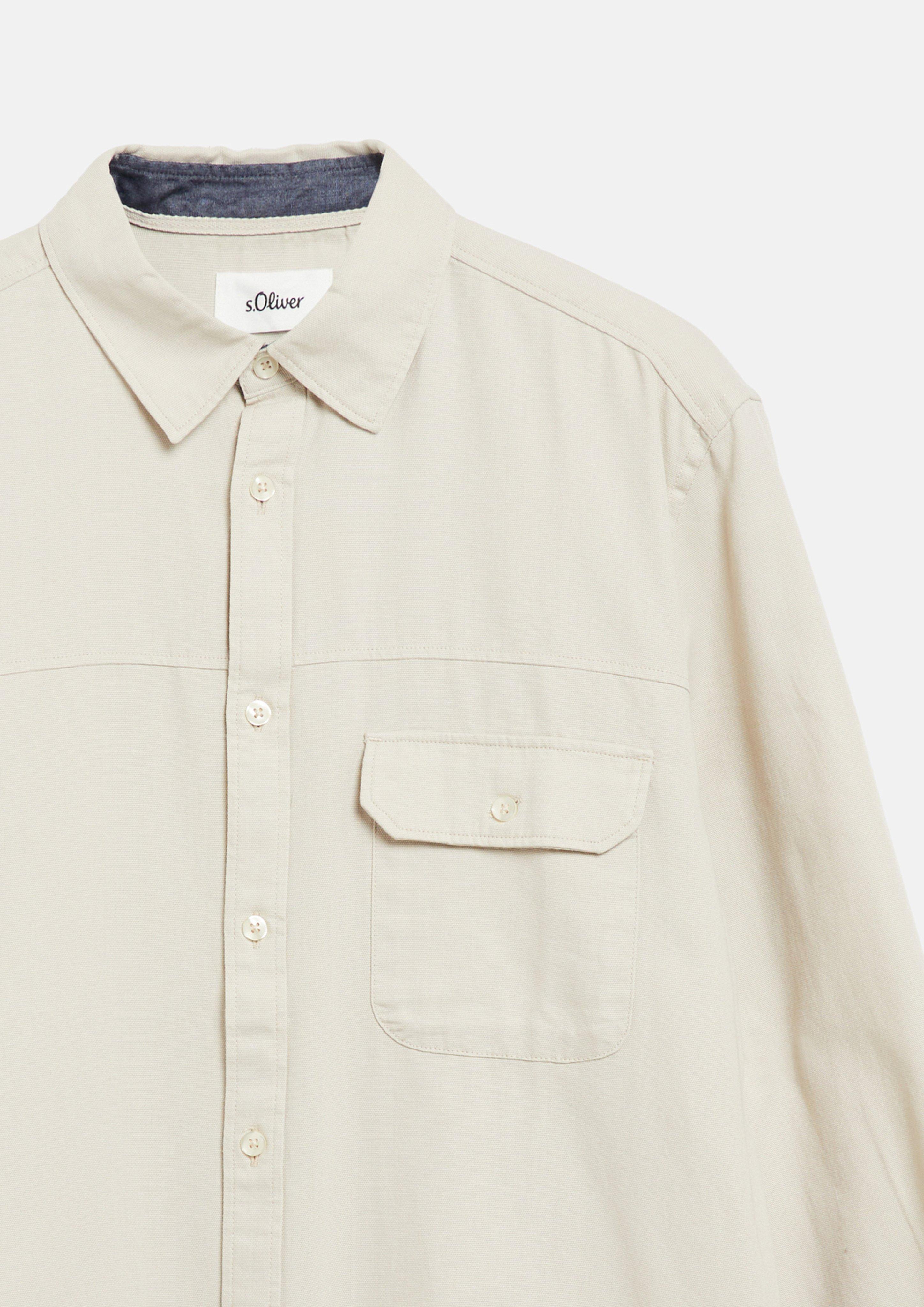 Hommes Chemise en beige de s.Oliver