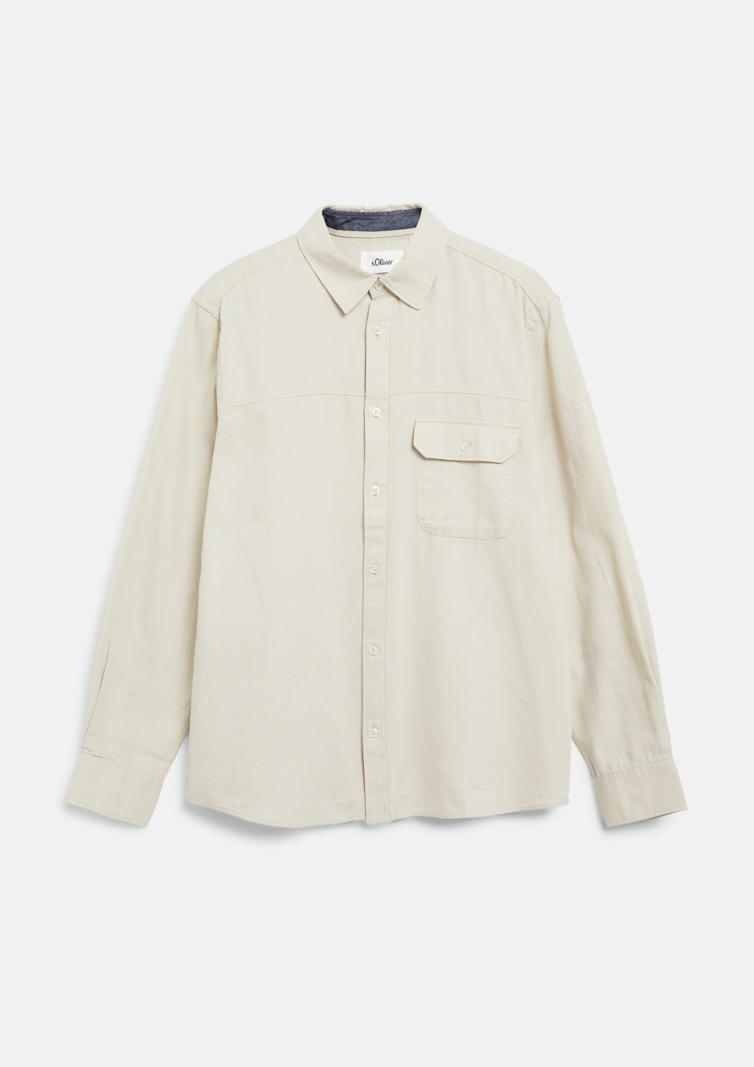 Hommes Chemise en beige de s.Oliver