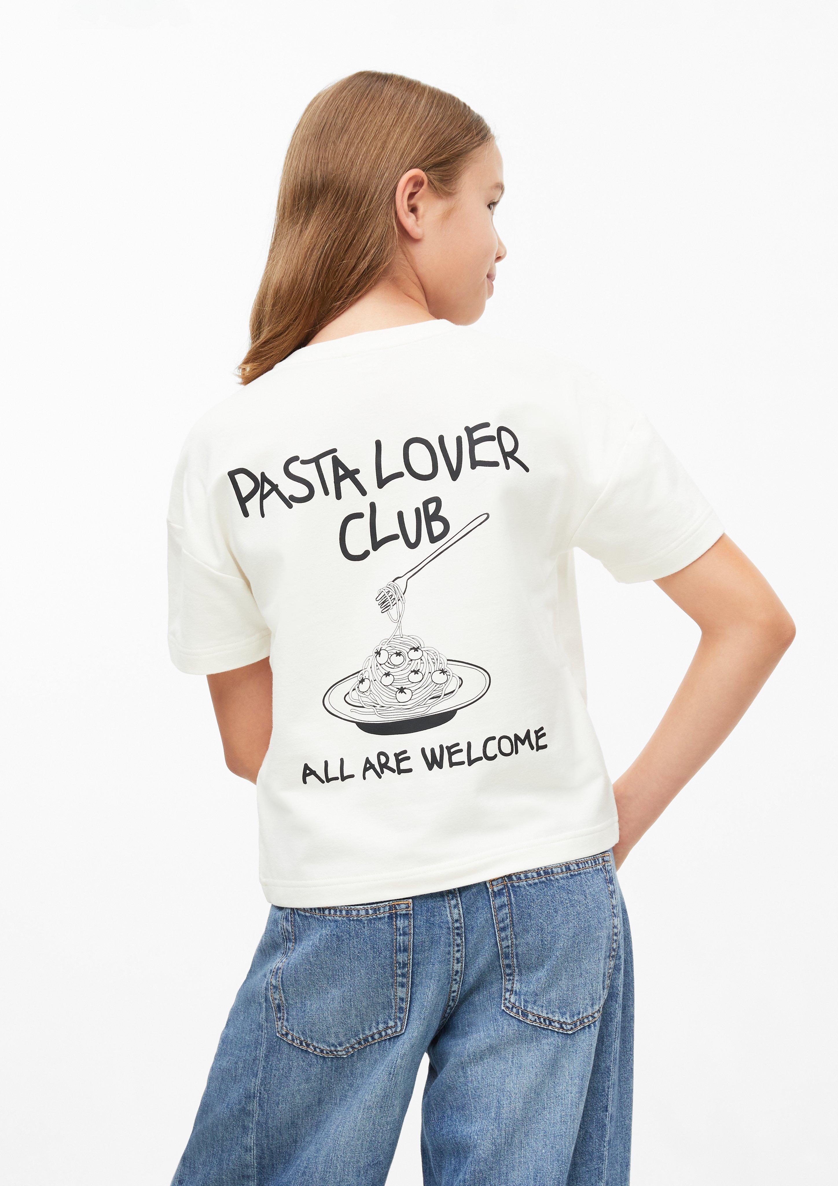 Light Felpa-Shirt im Boxy Fit mit Print vo farbe krémová od s.Oliver