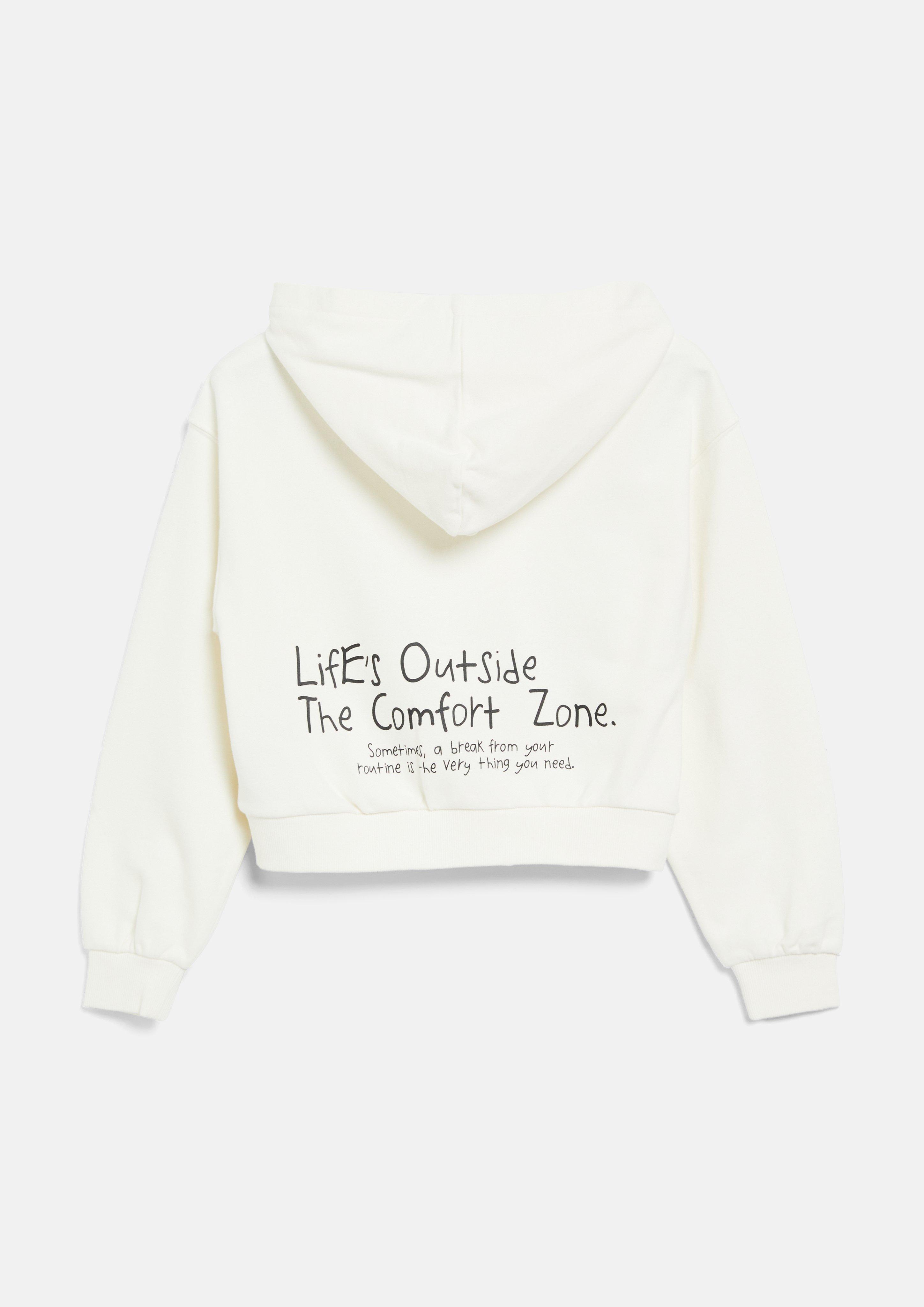 Kinder Sweatshirt in weiß von s.Oliver