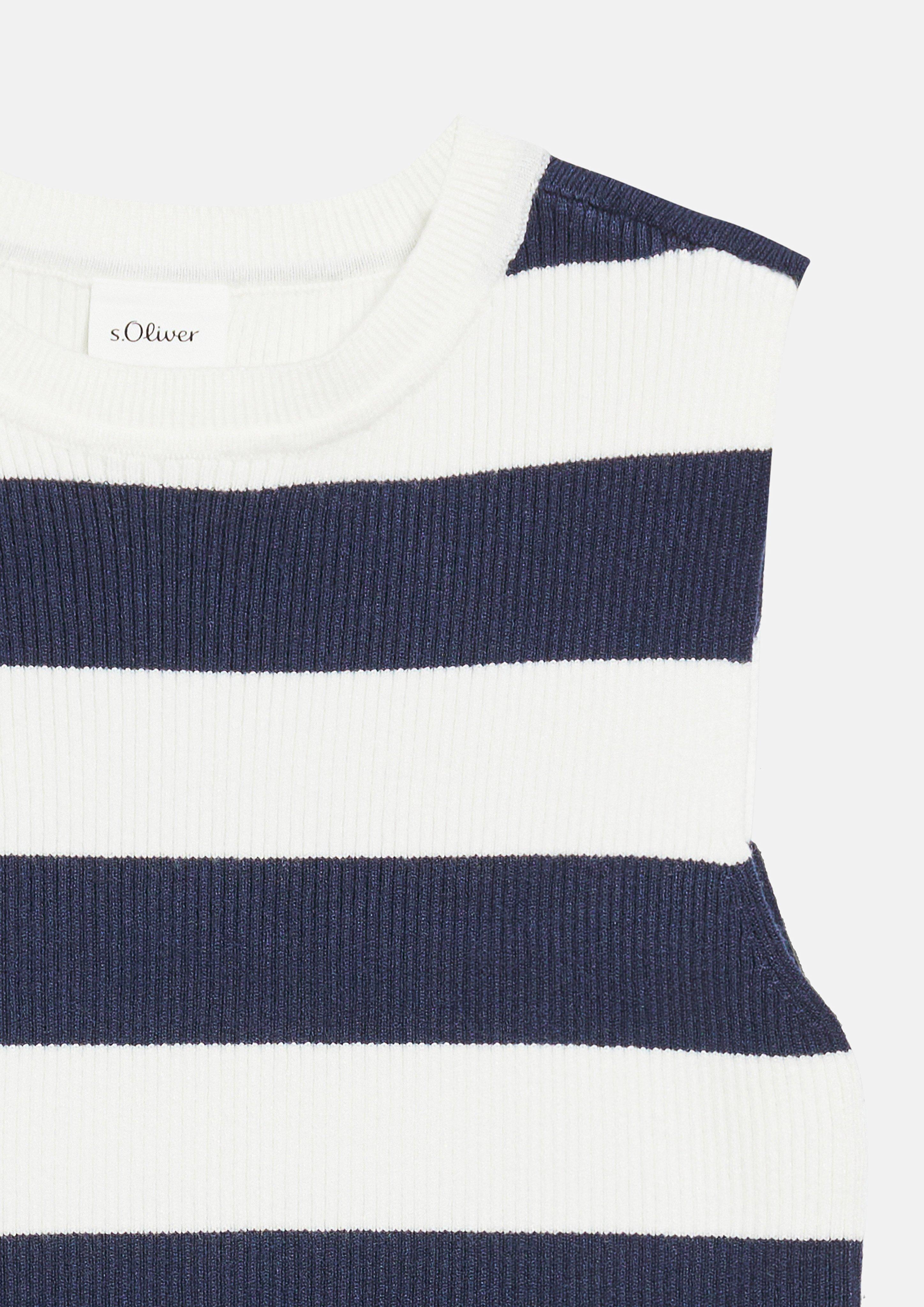 Kinder Strickpullunder in blau von s.Oliver
