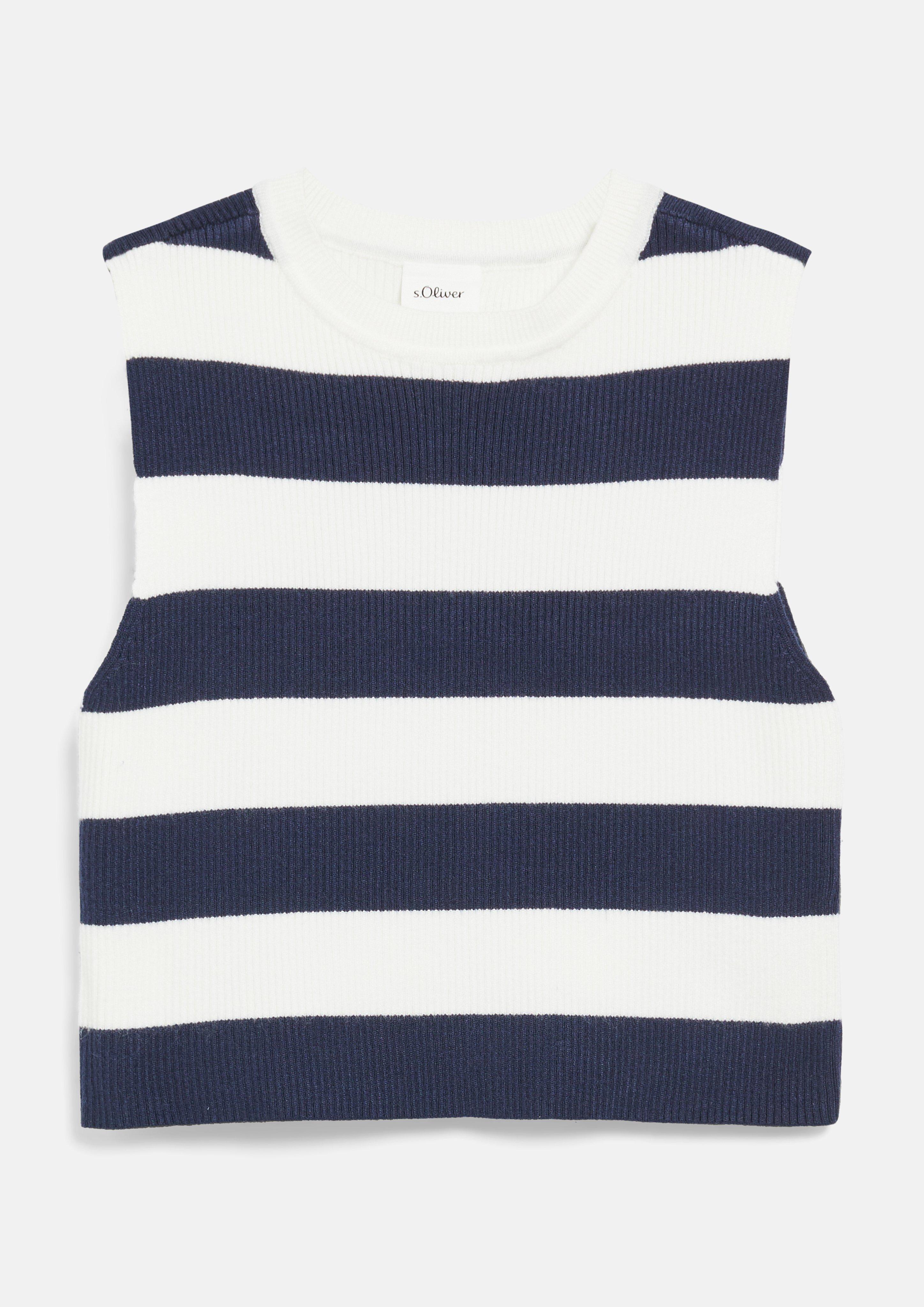 Kinder Cropped Top aus Rippstrick im Viskosmix in  von s.Oliver