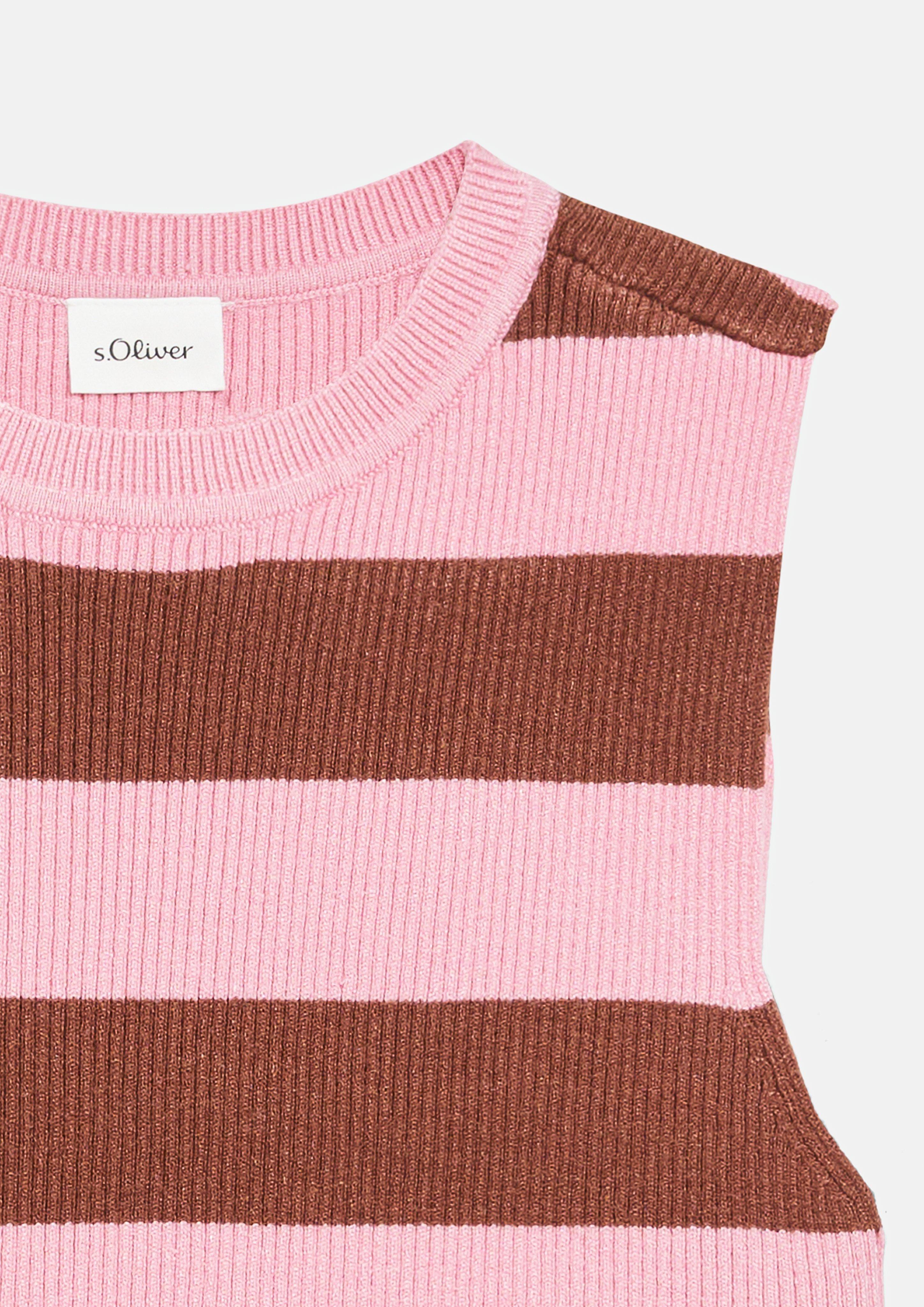 Kinder Strickpullunder in pink von s.Oliver
