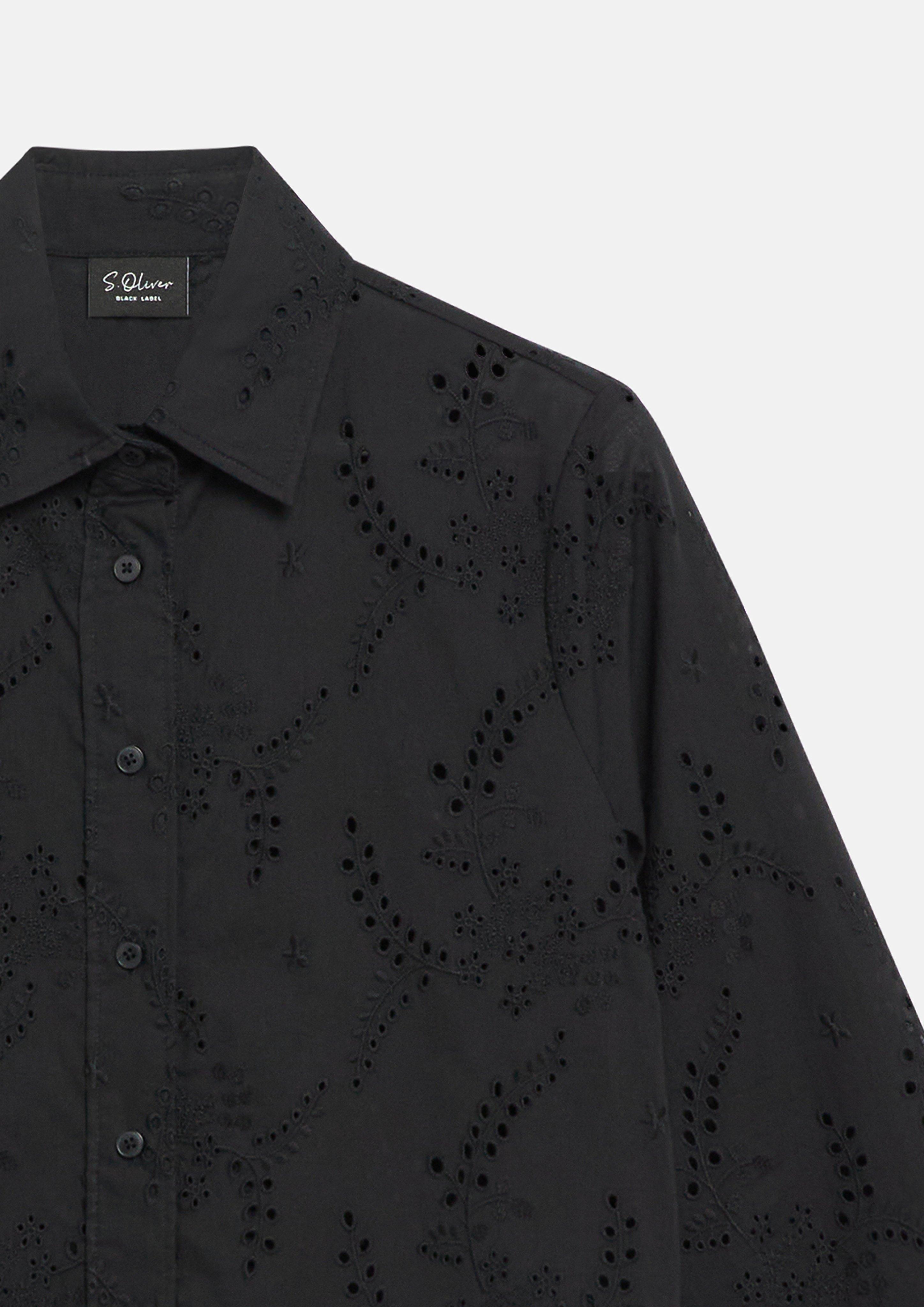 Damen Bluse in schwarz von s.Oliver BLACK LABEL