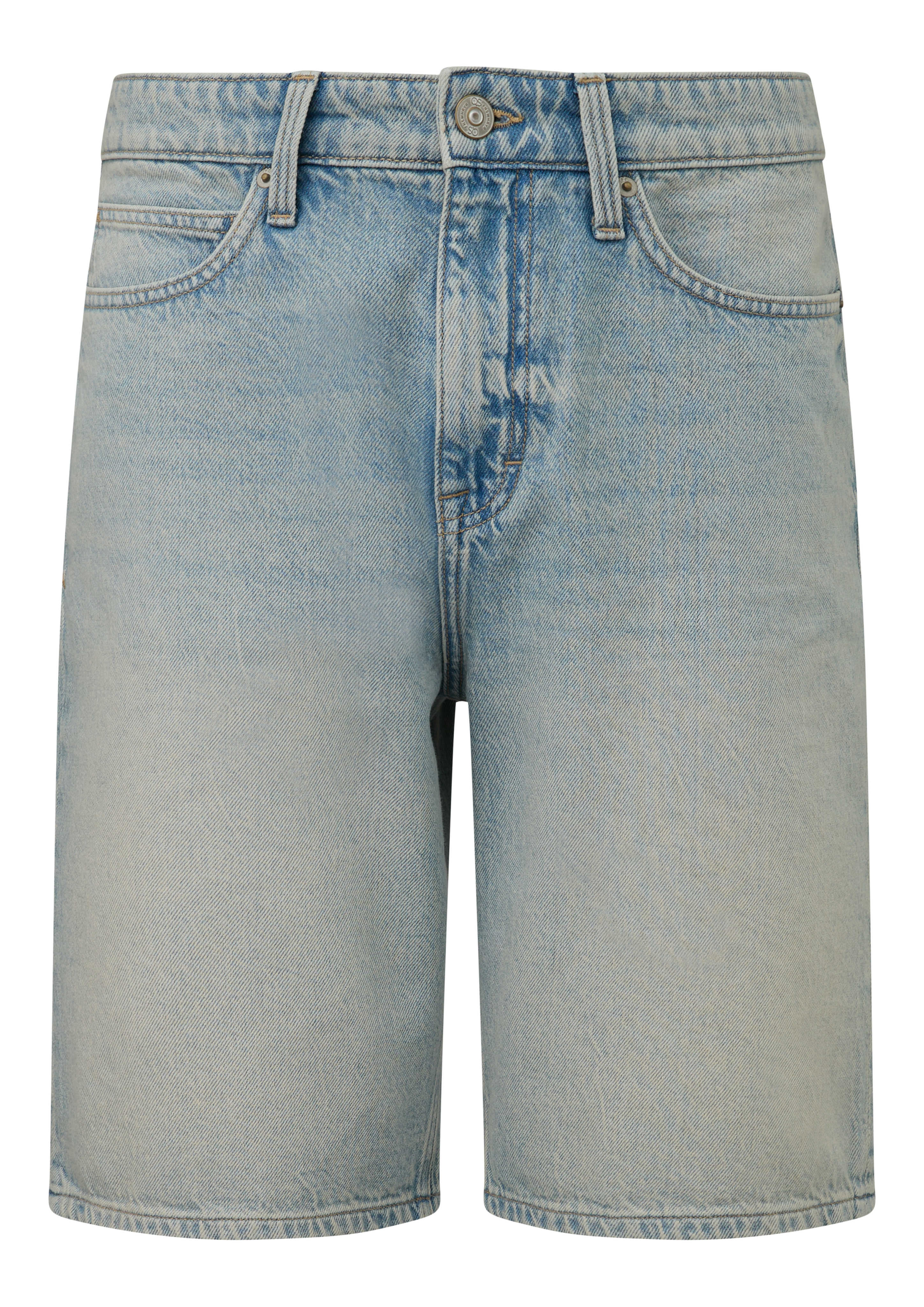 Denim shorts / Los model / Halfhoog model