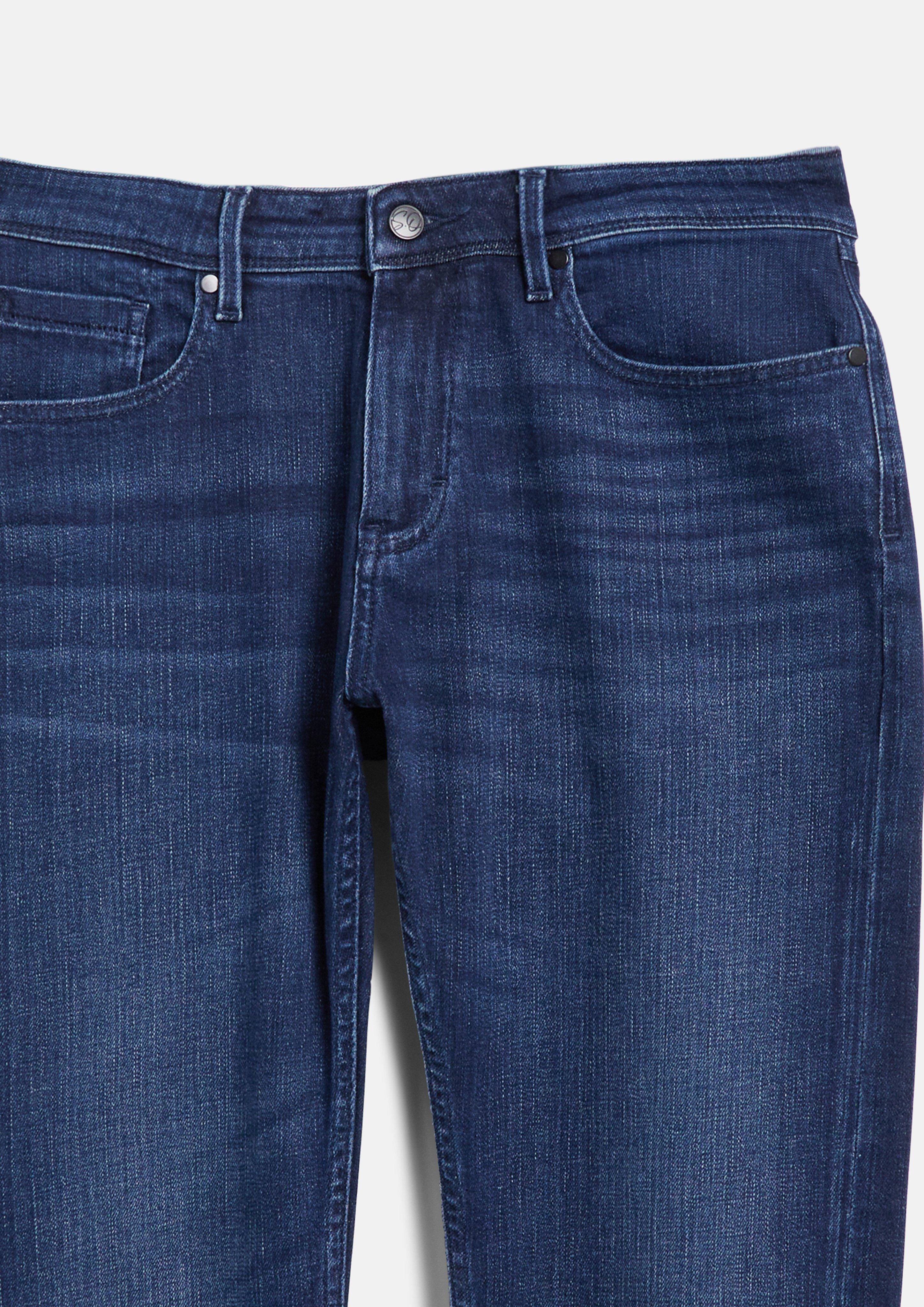 Mężczyźni Dżinsy / Straight Fit / Mid Rise w kolorze niebieski od s.Oliver BLACK LABEL