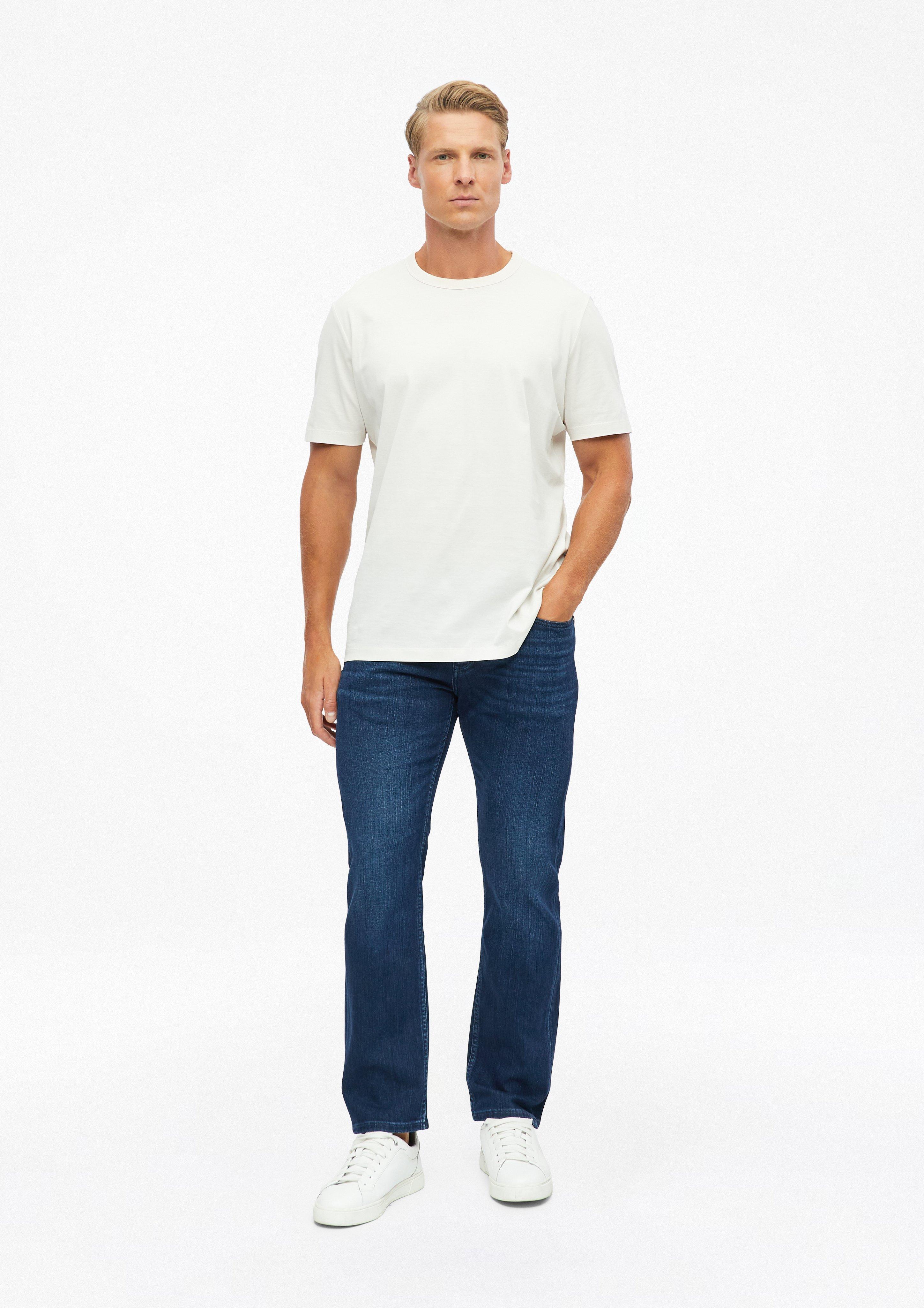 Jeans / Straight Fit / Mid Rise in Farbe dunkelblau von s.Oliver BLACK LABEL
