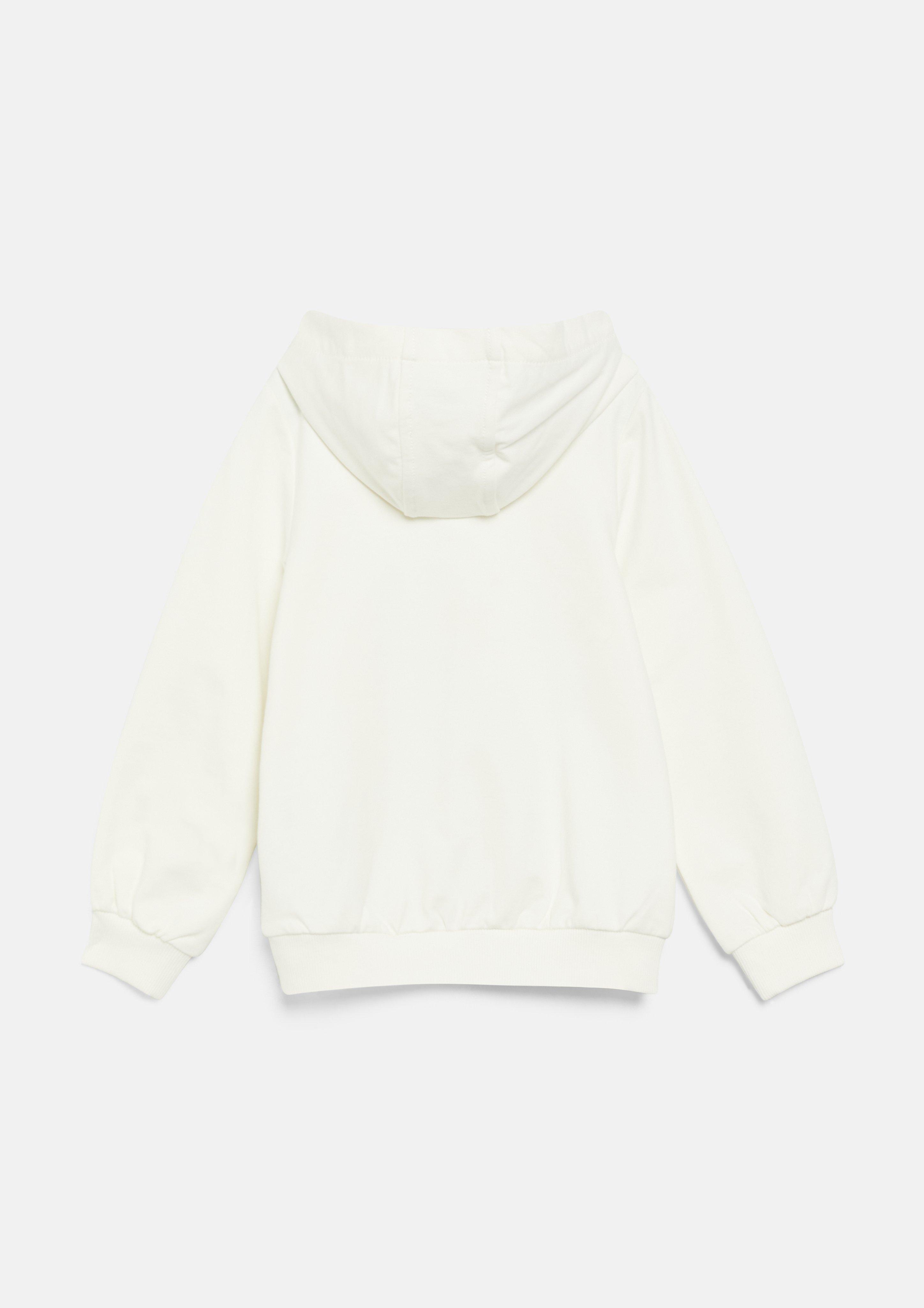 Kinder Sweatshirt in weiß von s.Oliver