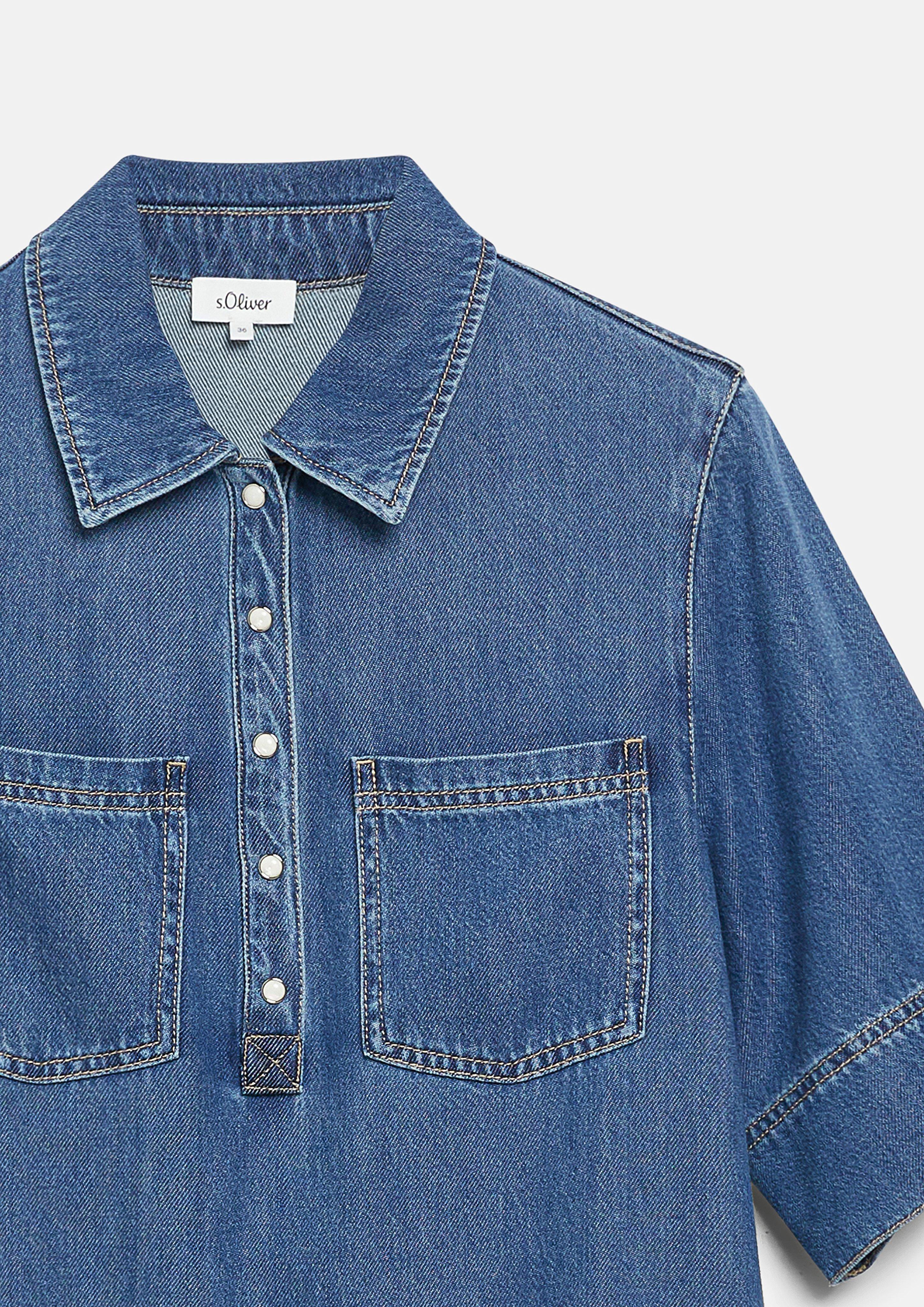 Femmes Robe en bleu de s.Oliver