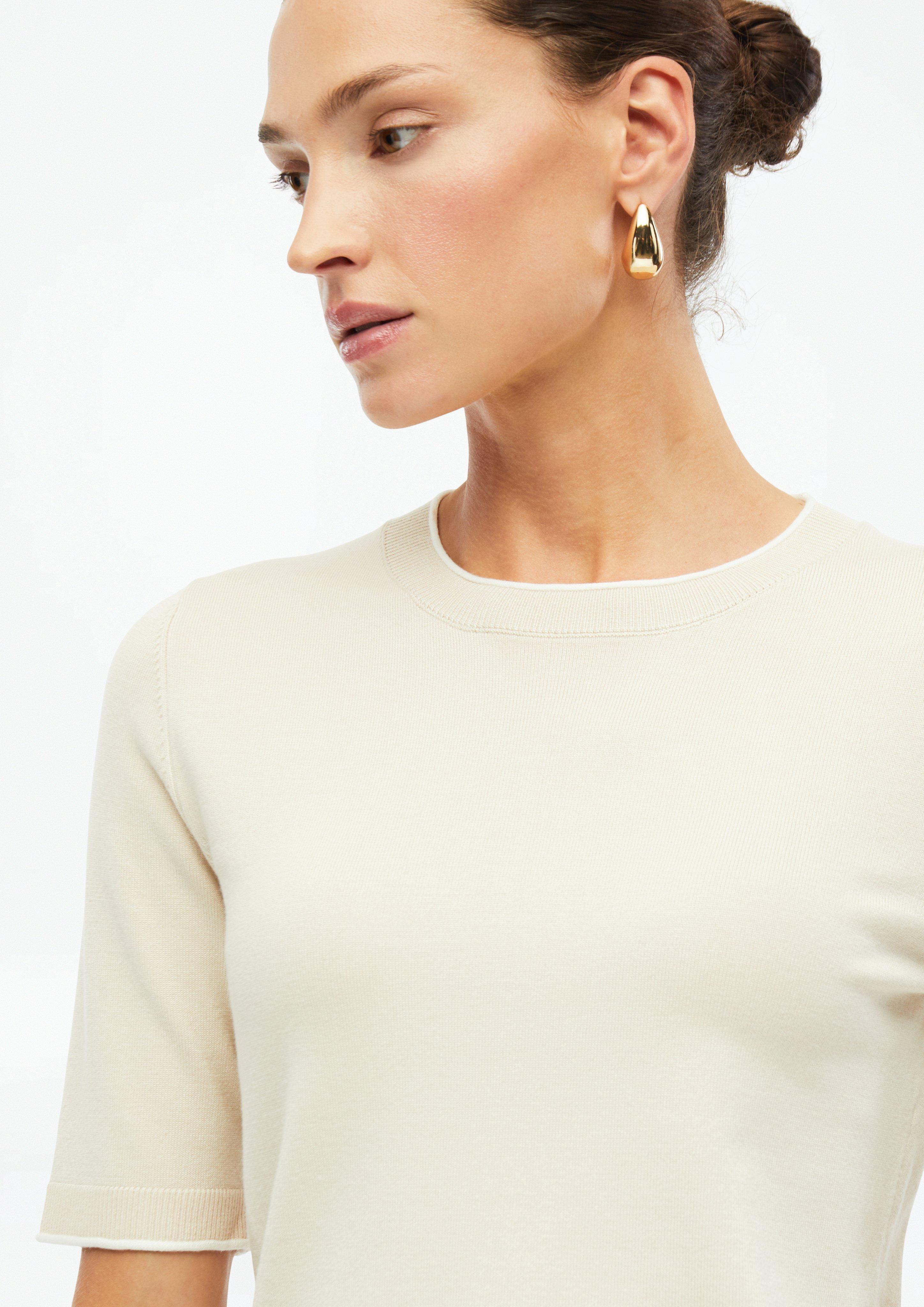Femmes Pull en tricot en beige de s.Oliver BLACK LABEL