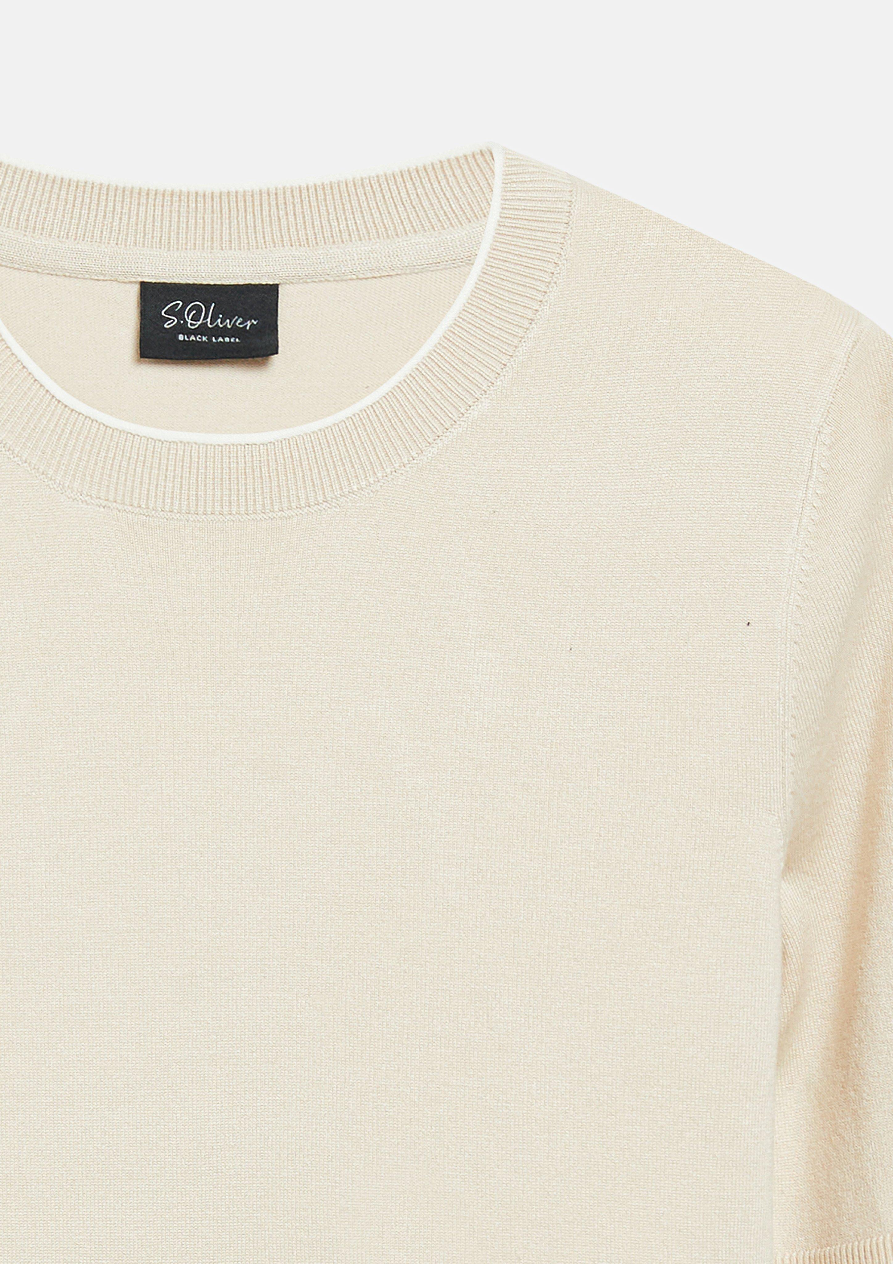 Femmes Pull en tricot en beige de s.Oliver BLACK LABEL