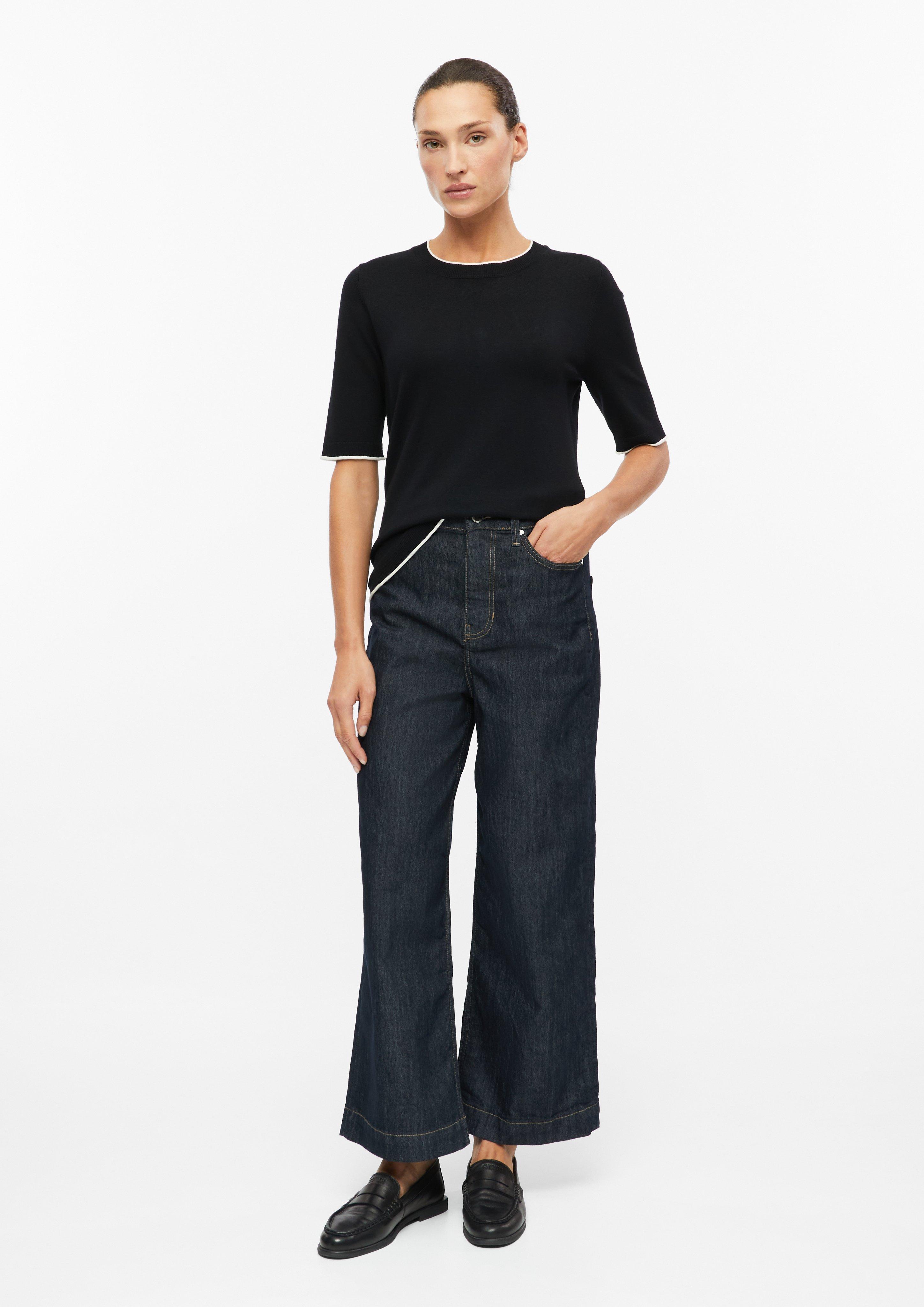 Femmes Pull en tricot en noir de s.Oliver BLACK LABEL