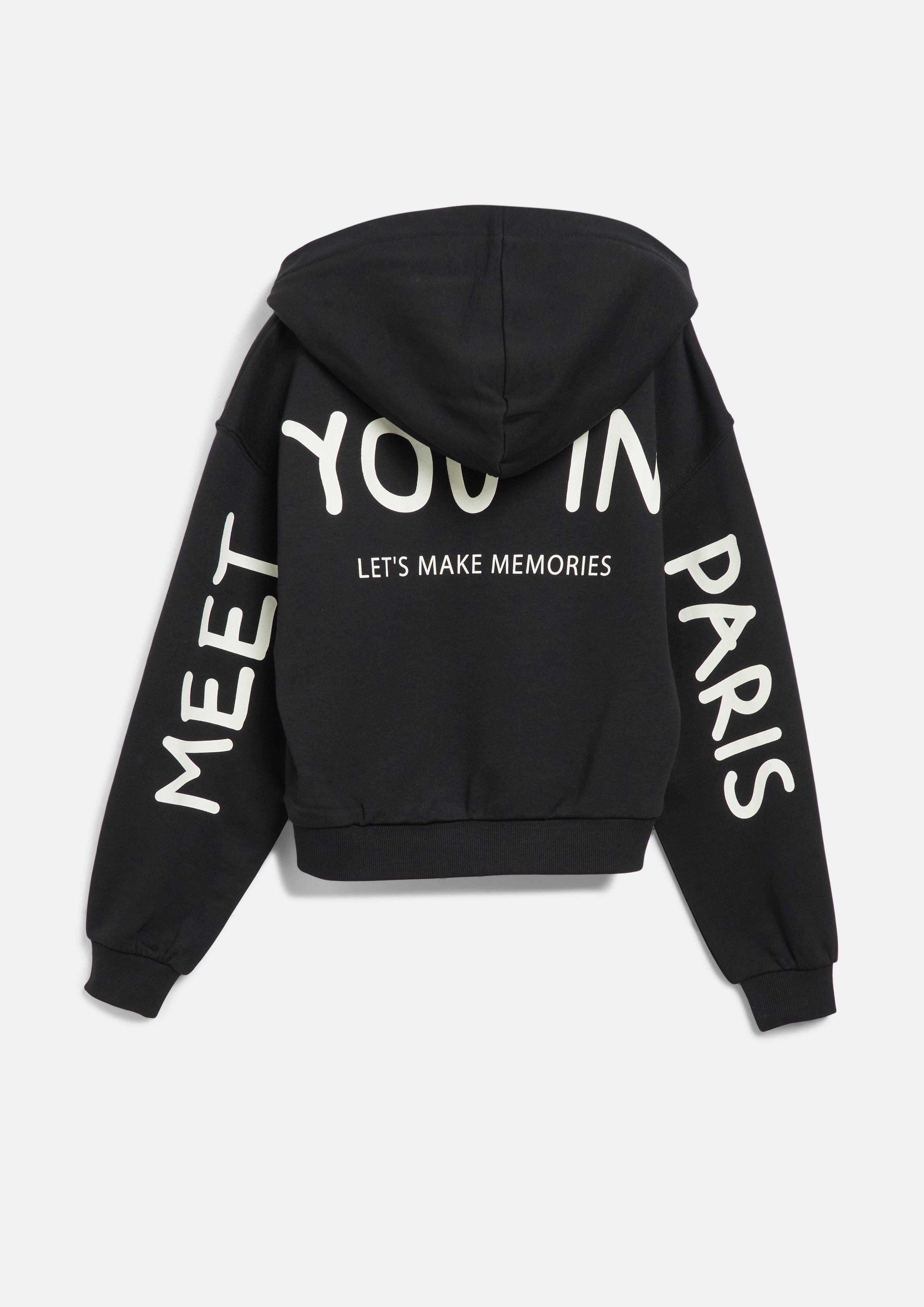 Kinder Sweatshirt in schwarz von s.Oliver
