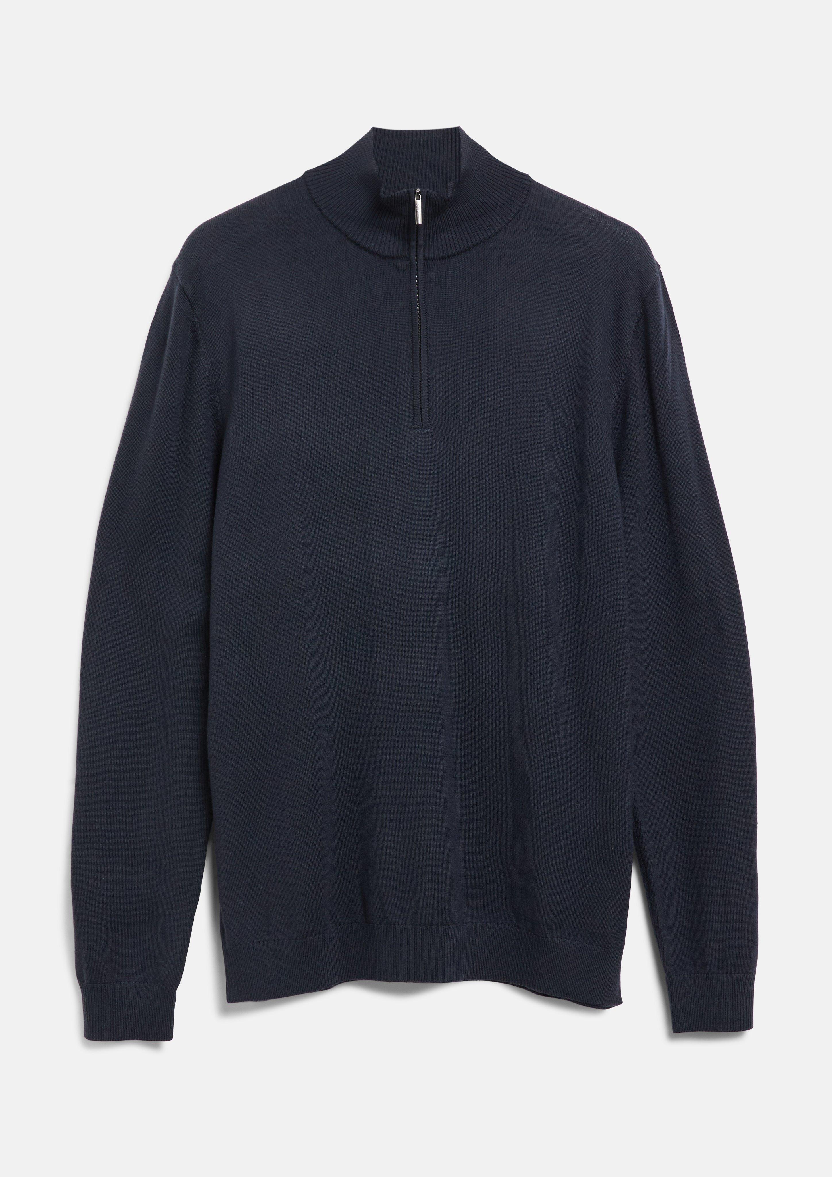 Hommes Pull en tricot en bleu de s.Oliver BLACK LABEL