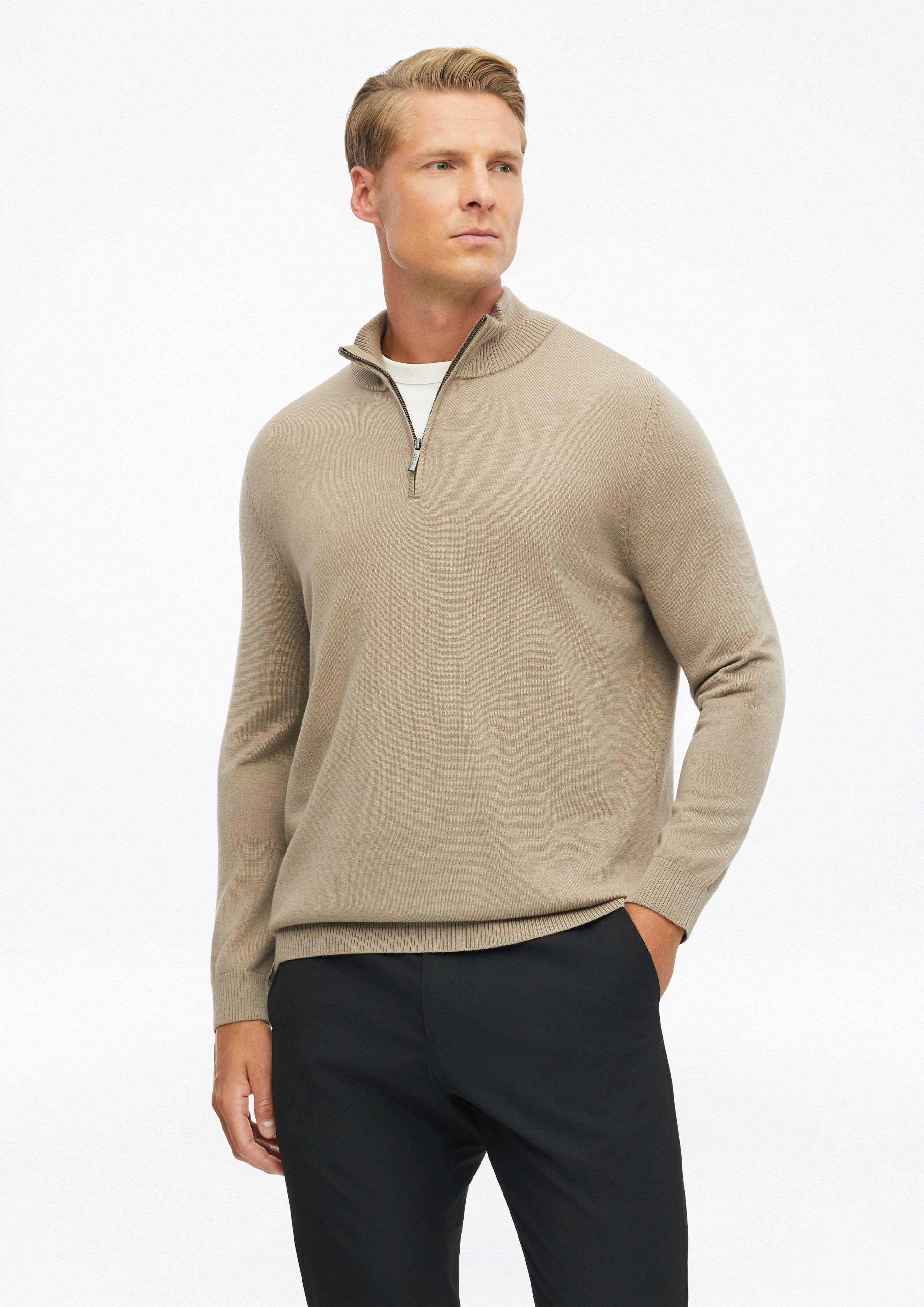 Strickpullover in Farbe sandstein von s.Oliver BLACK LABEL