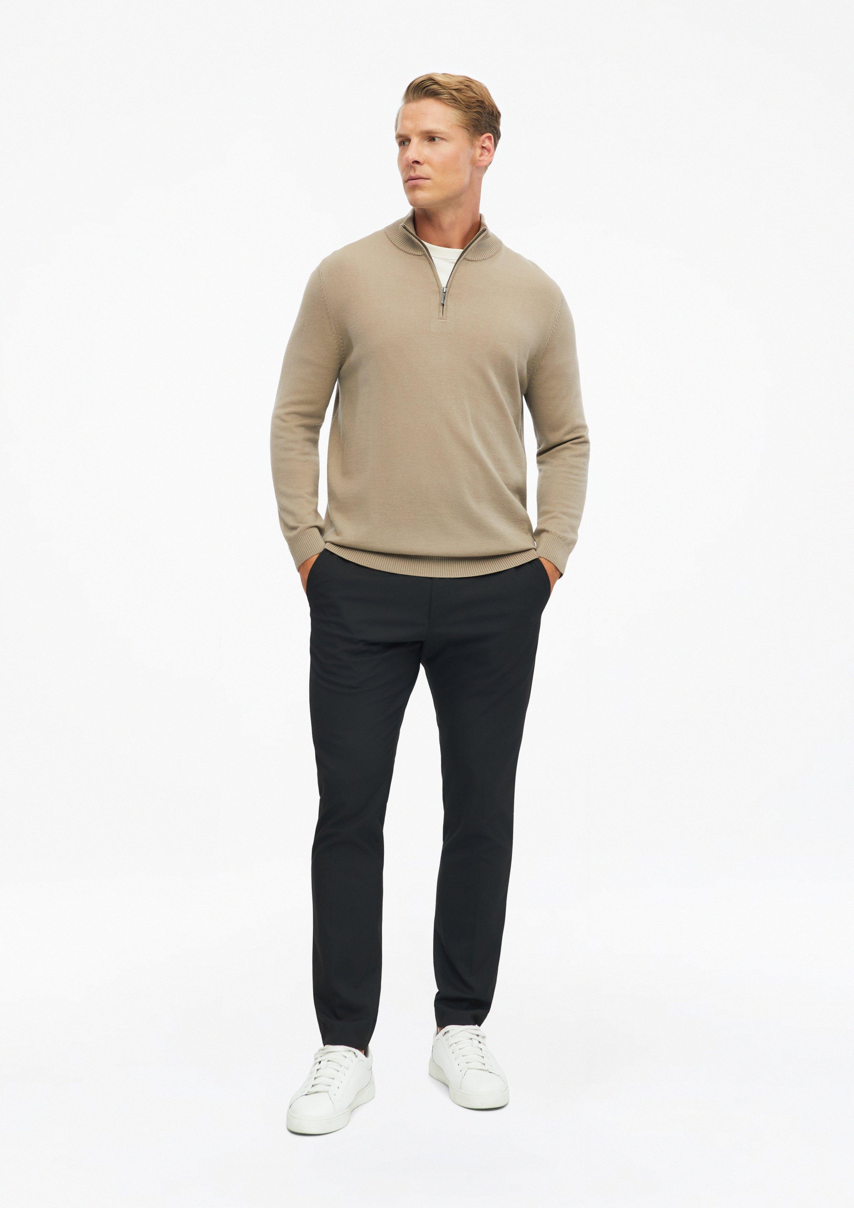 Herren Strickpullover in braun von s.Oliver BLACK LABEL