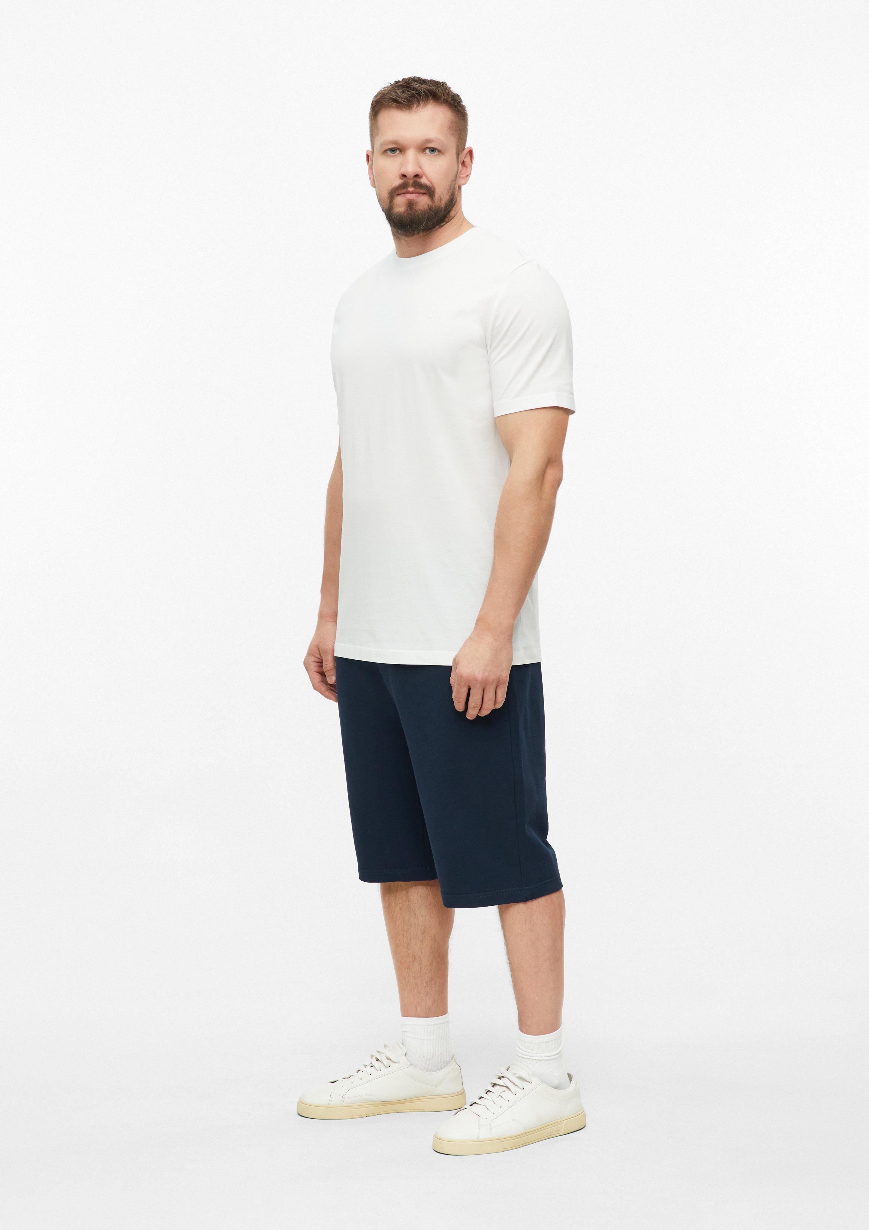 Heren Bermuda in blauw van s.Oliver Men Tall Sizes