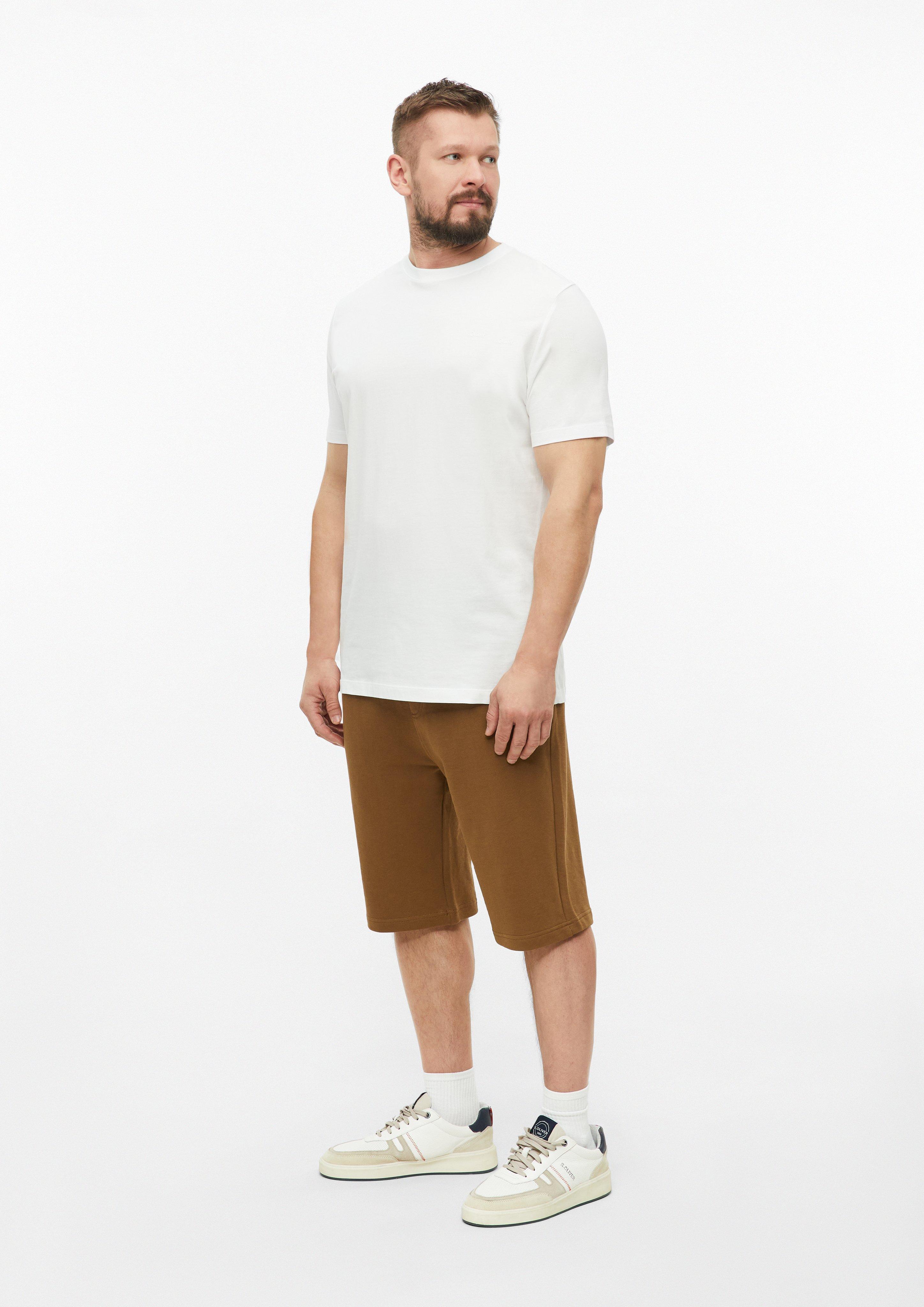 Heren Bermuda in bruin van s.Oliver Men Tall Sizes