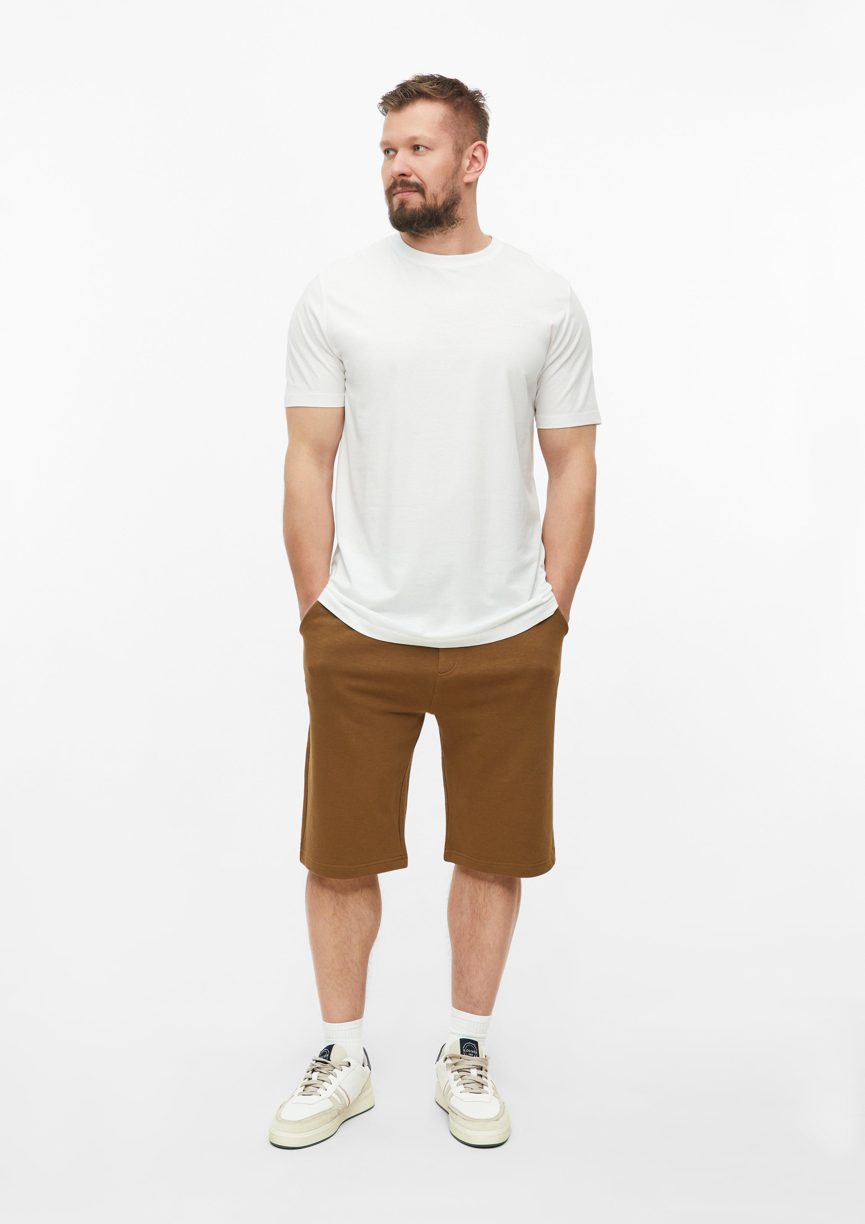 Heren Bermuda in bruin van s.Oliver Men Tall Sizes