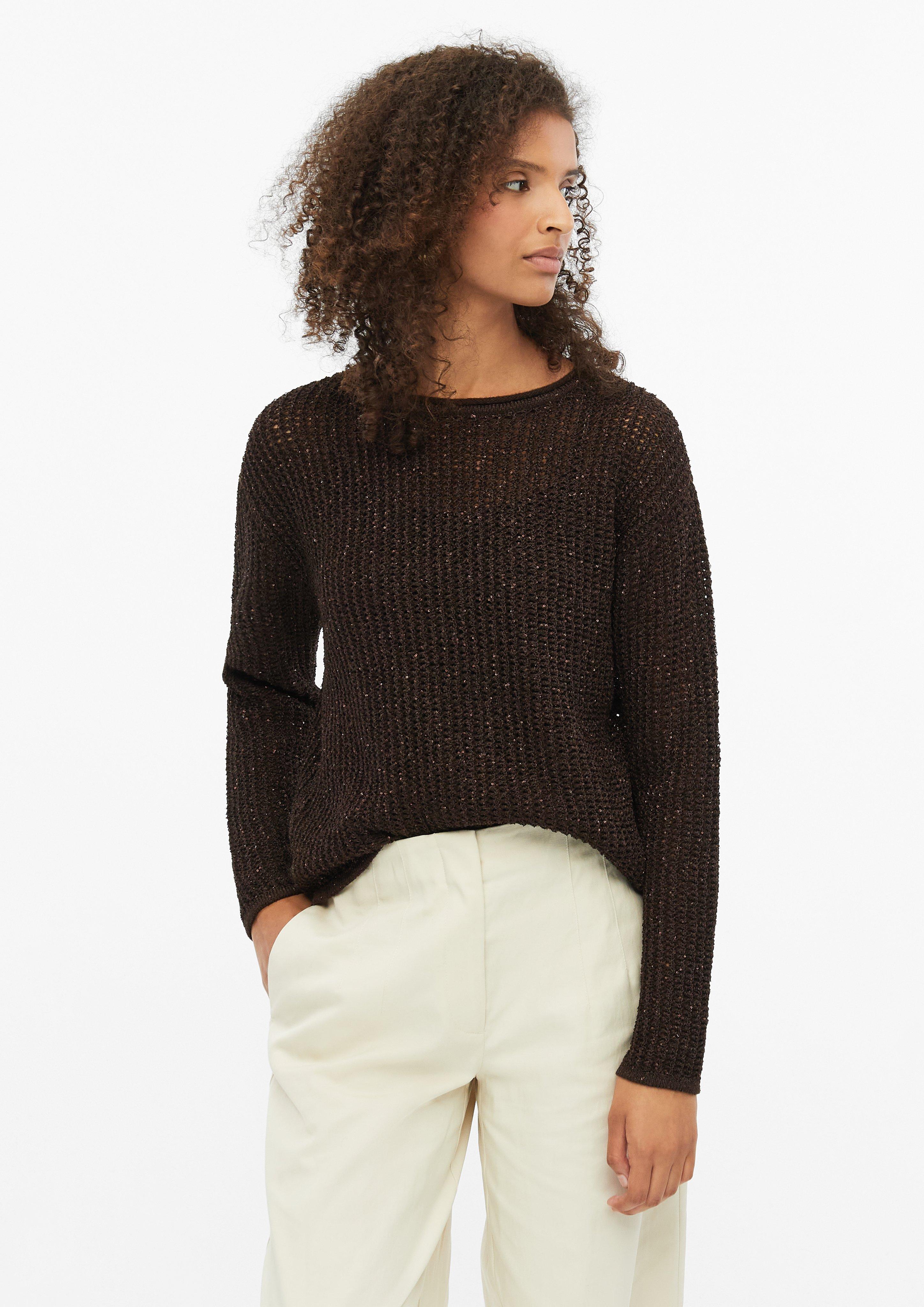 Strickpullover in Farbe dunkelbraun von s.Oliver BLACK LABEL