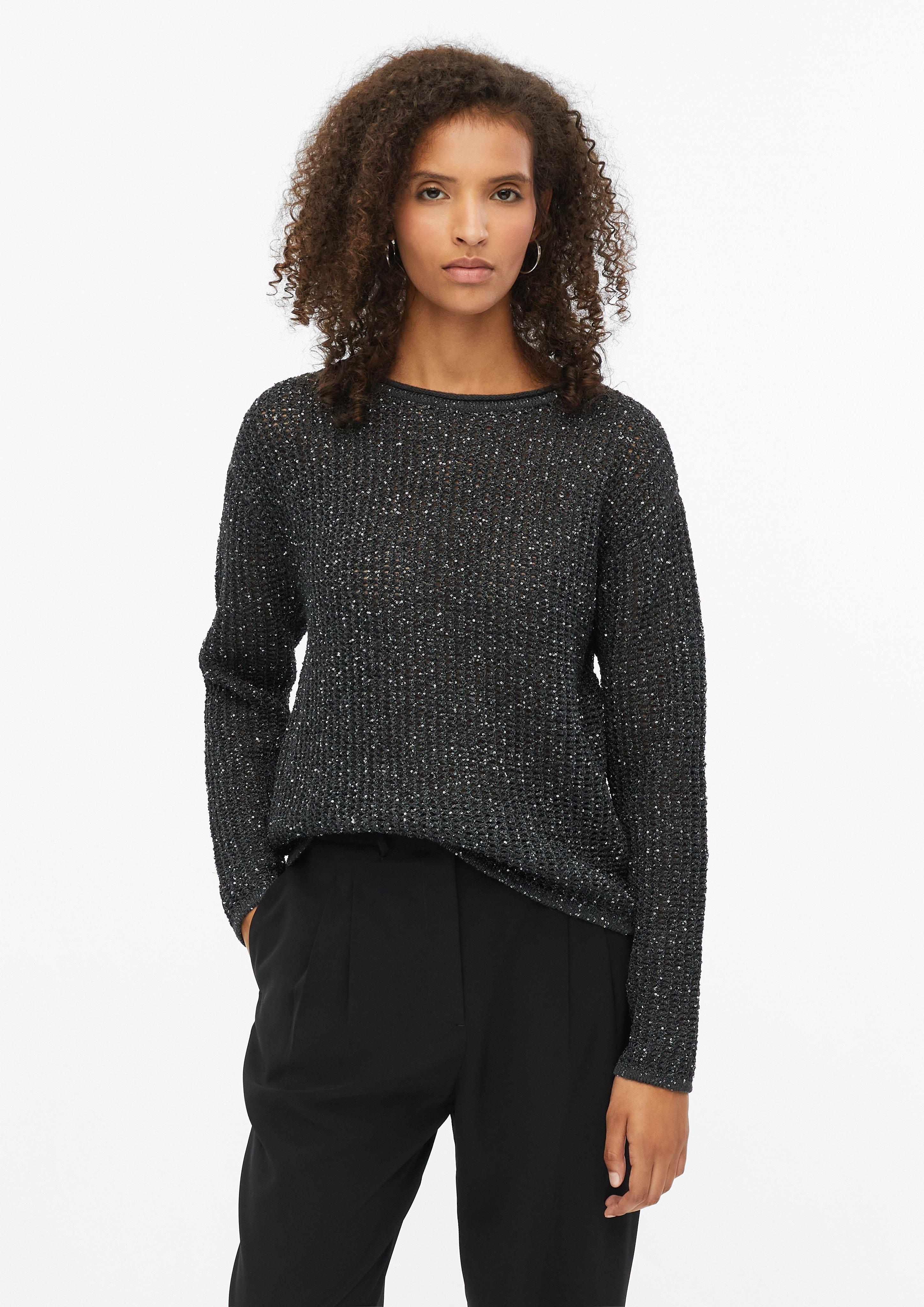 Pulóver vo farbe tmavosivá od s.Oliver BLACK LABEL