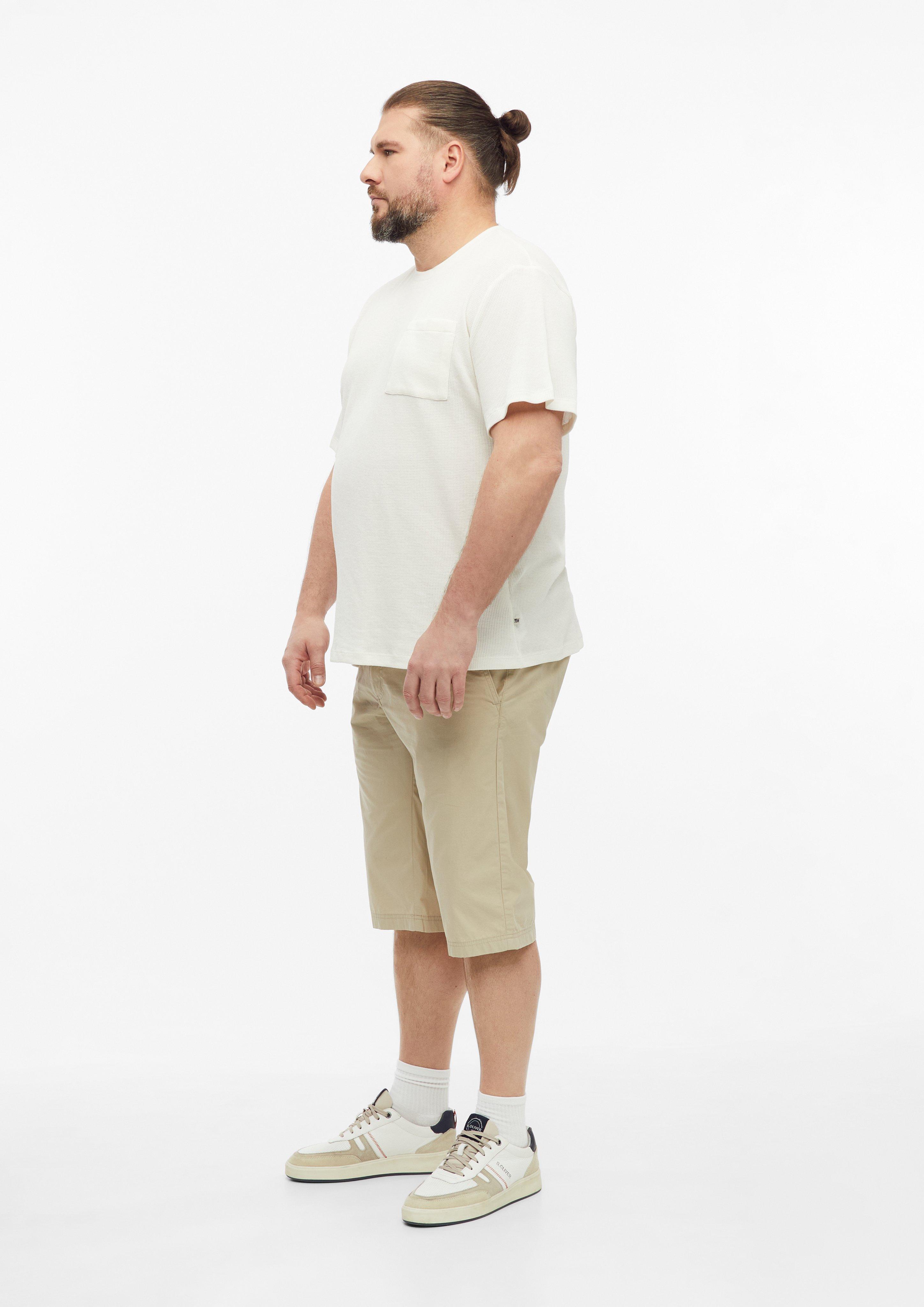 Men Bermudas in beige by s.Oliver Men Big Sizes