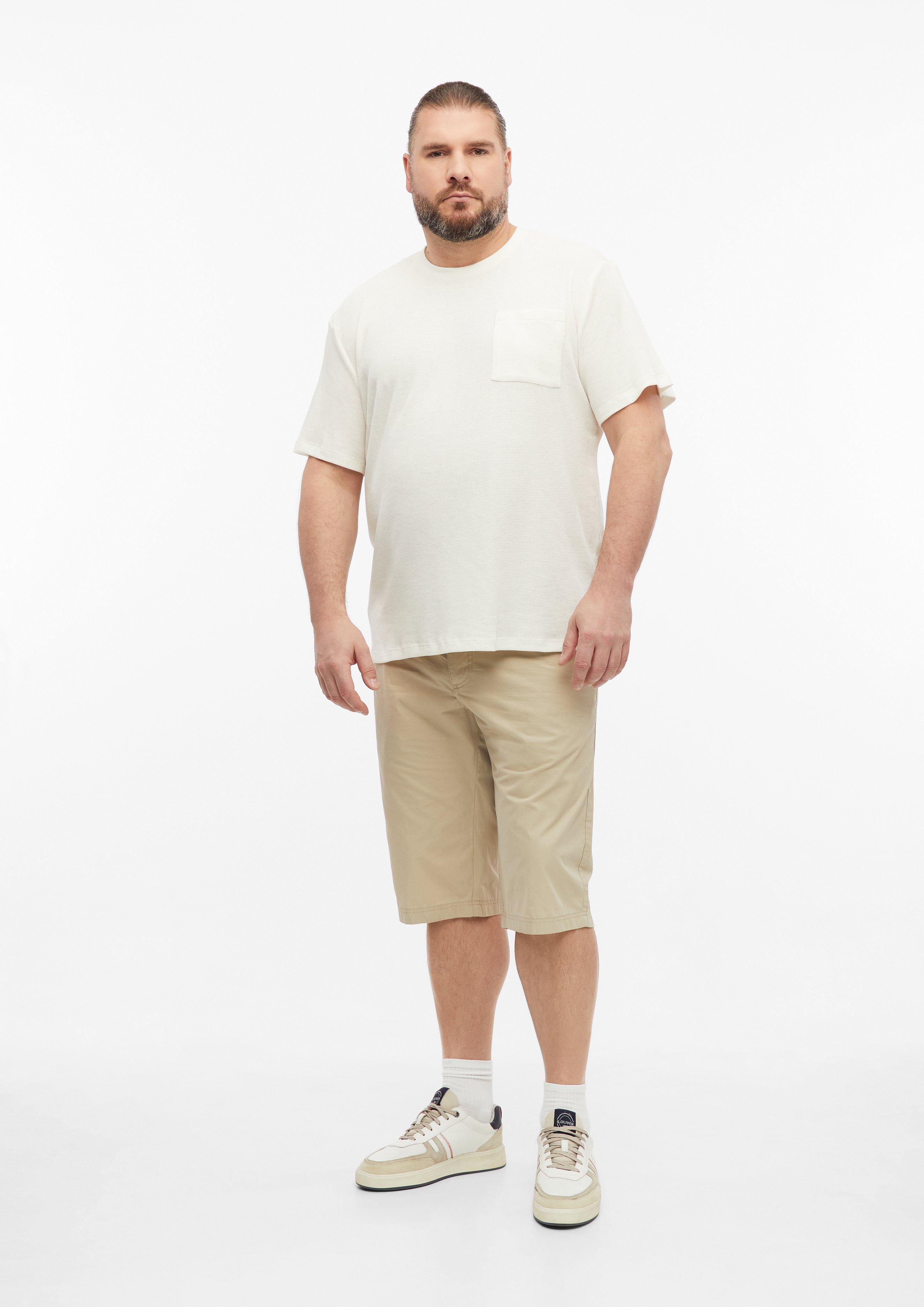 Men Bermudas in beige by s.Oliver Men Big Sizes