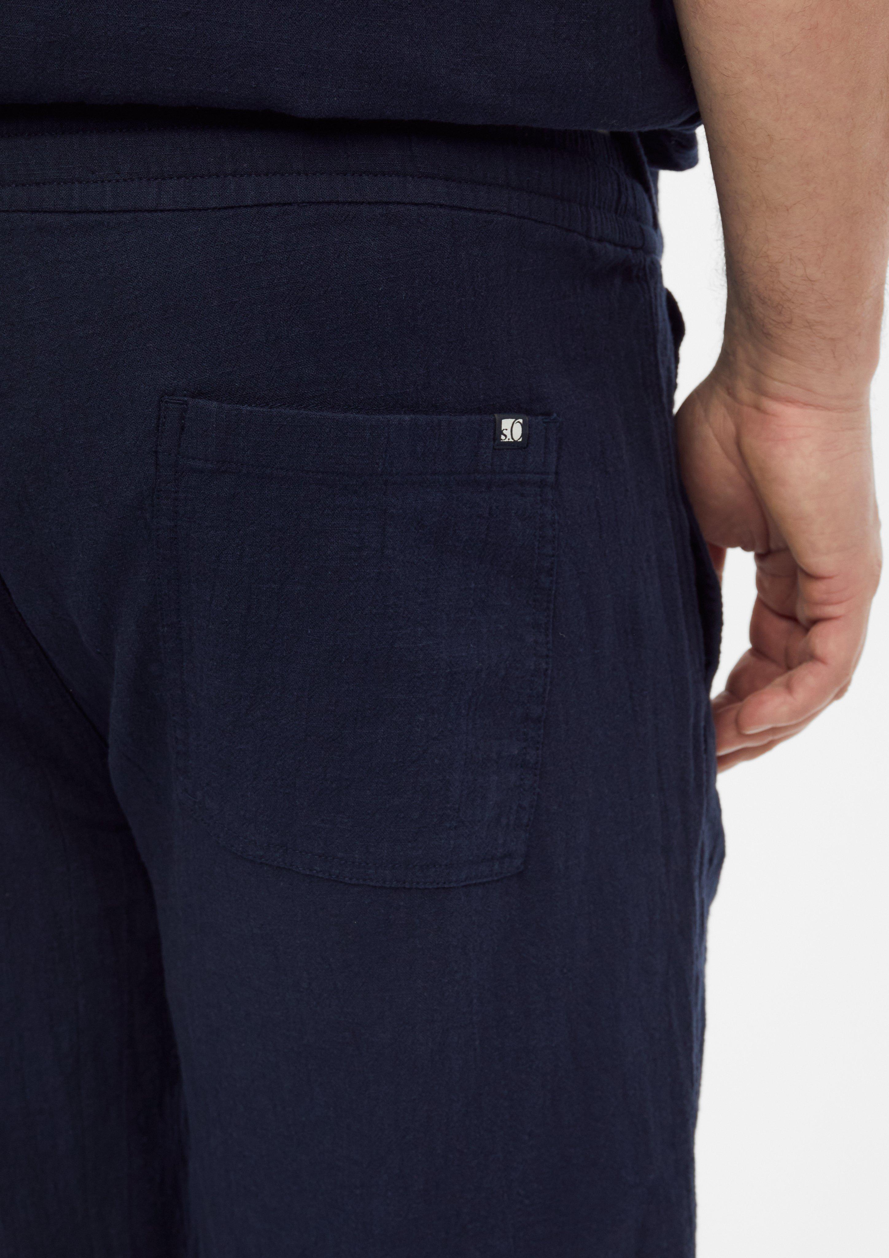 Men Bermudas in blue by s.Oliver Men Big Sizes