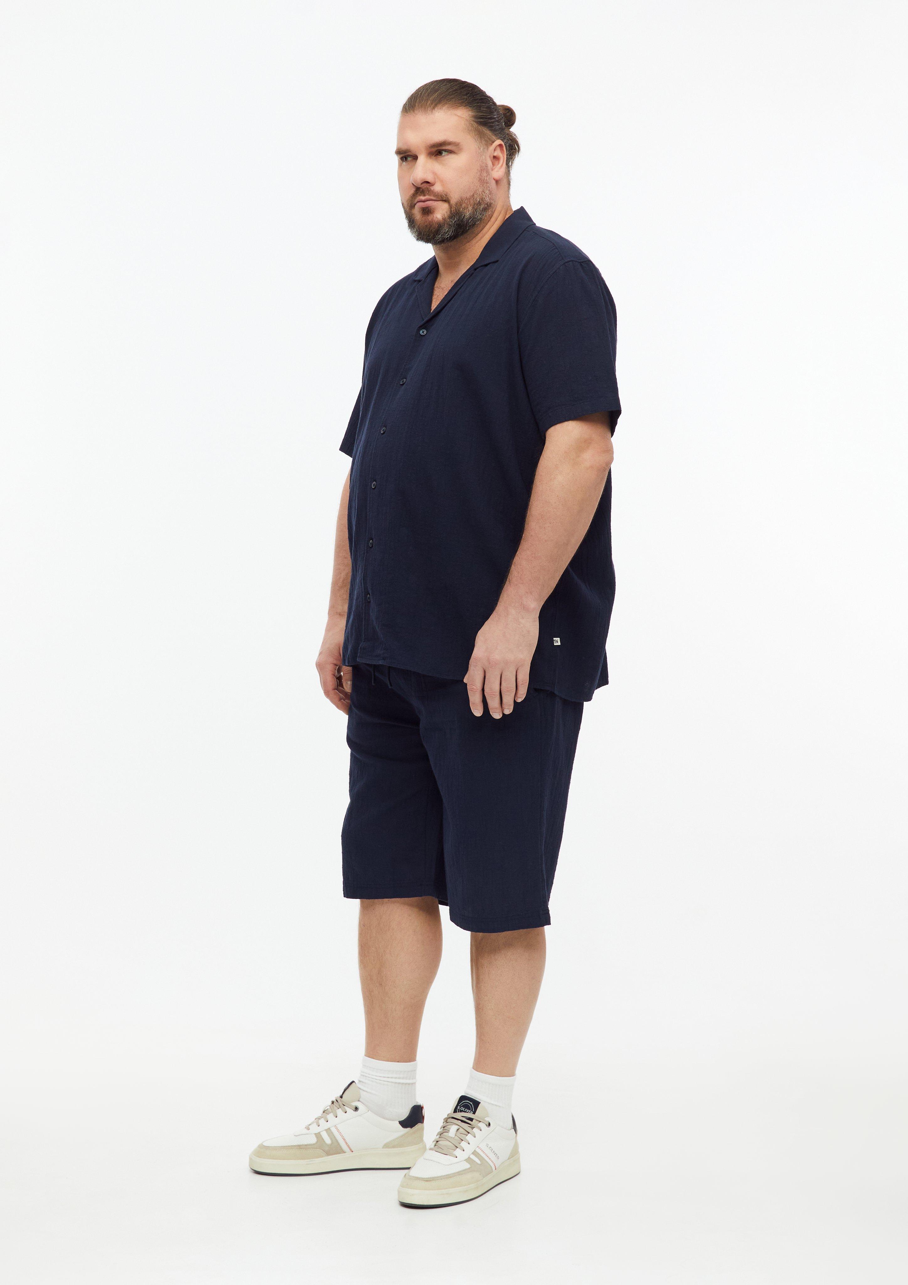 Men Bermudas in blue by s.Oliver Men Big Sizes