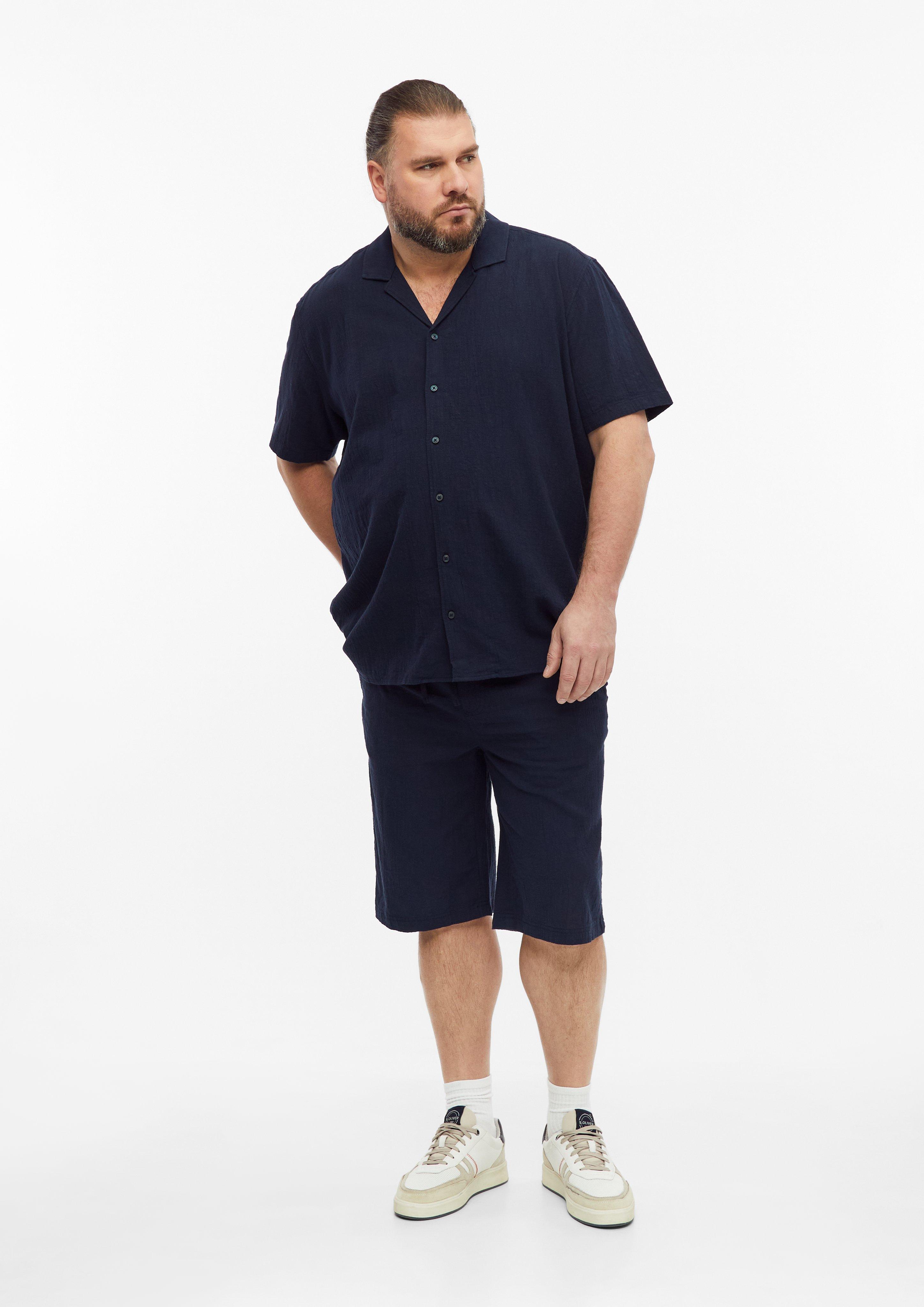 Men Bermudas in blue by s.Oliver Men Big Sizes