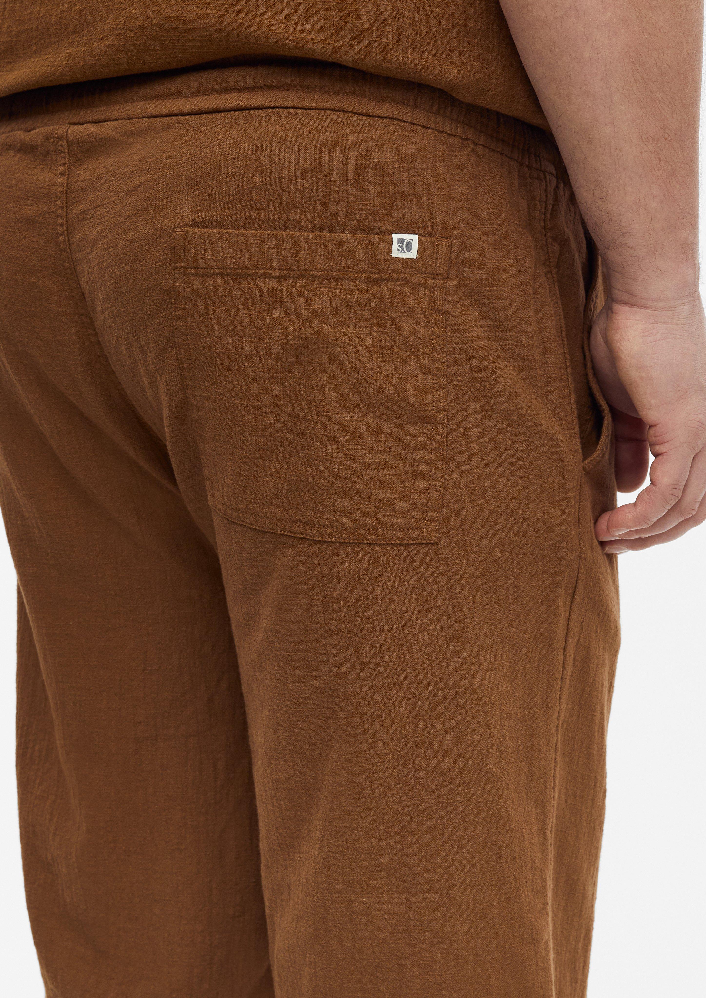 Men Bermudas in brown by s.Oliver Men Big Sizes