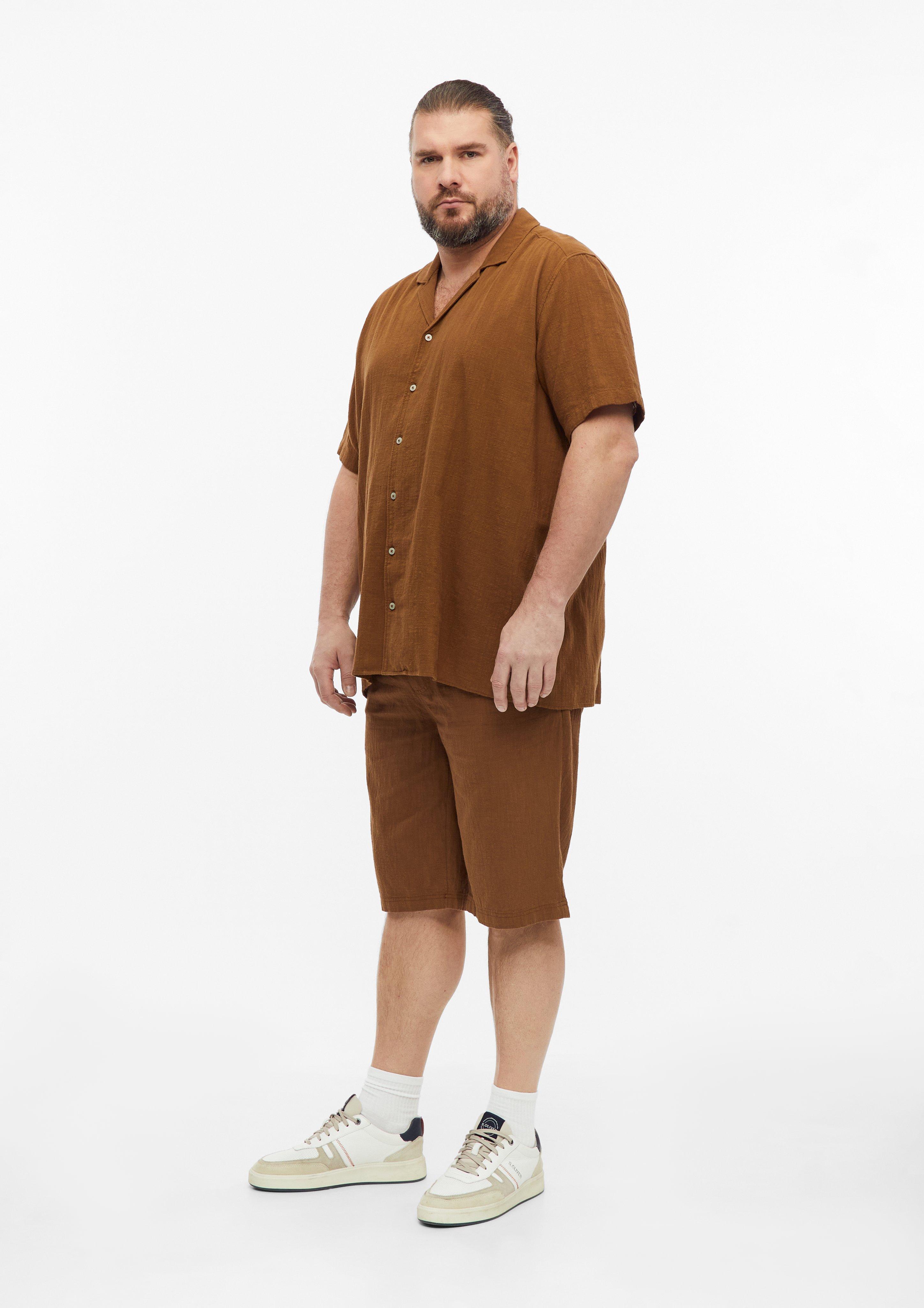 Men Bermudas in brown by s.Oliver Men Big Sizes