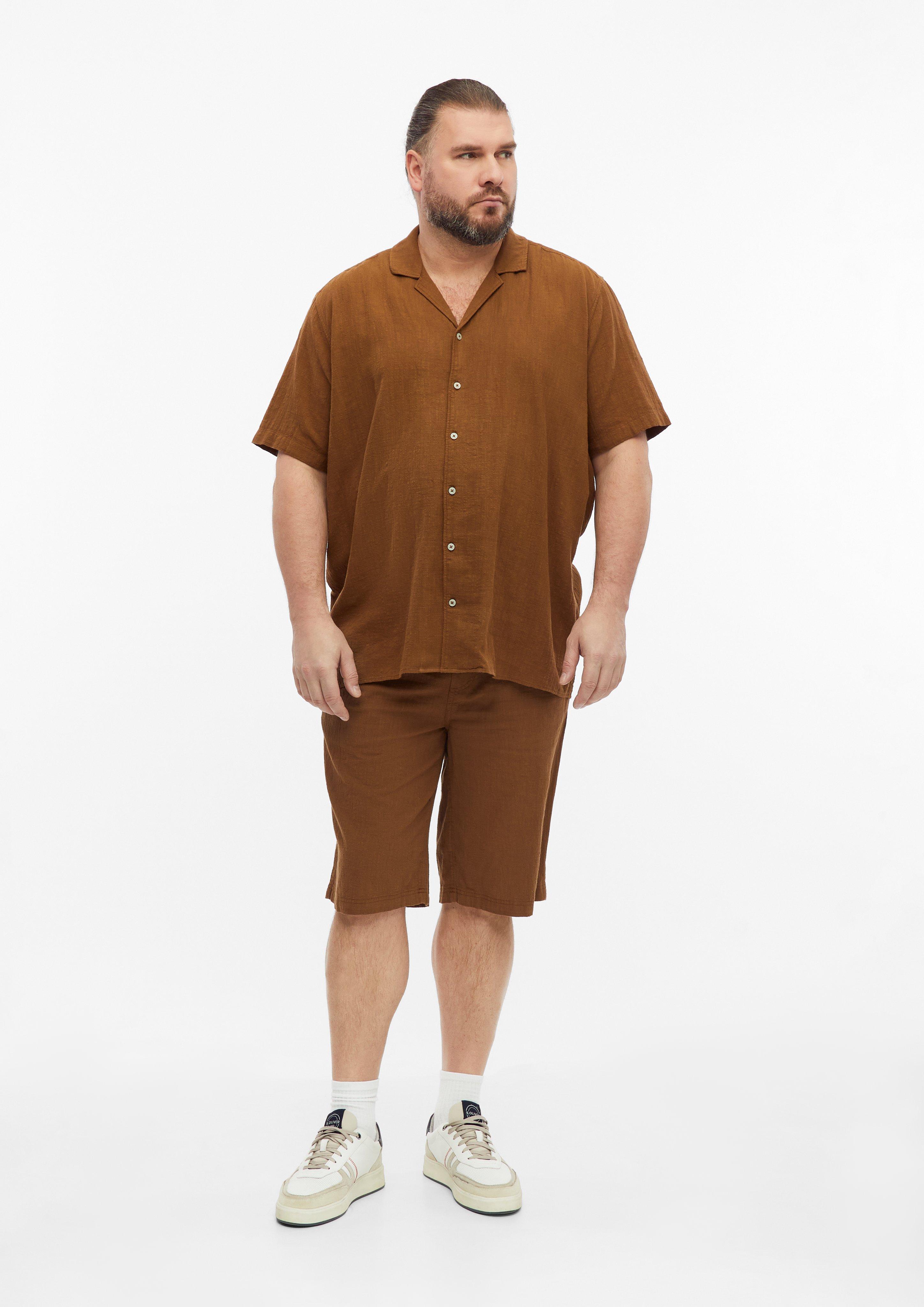 Men Bermudas in brown by s.Oliver Men Big Sizes