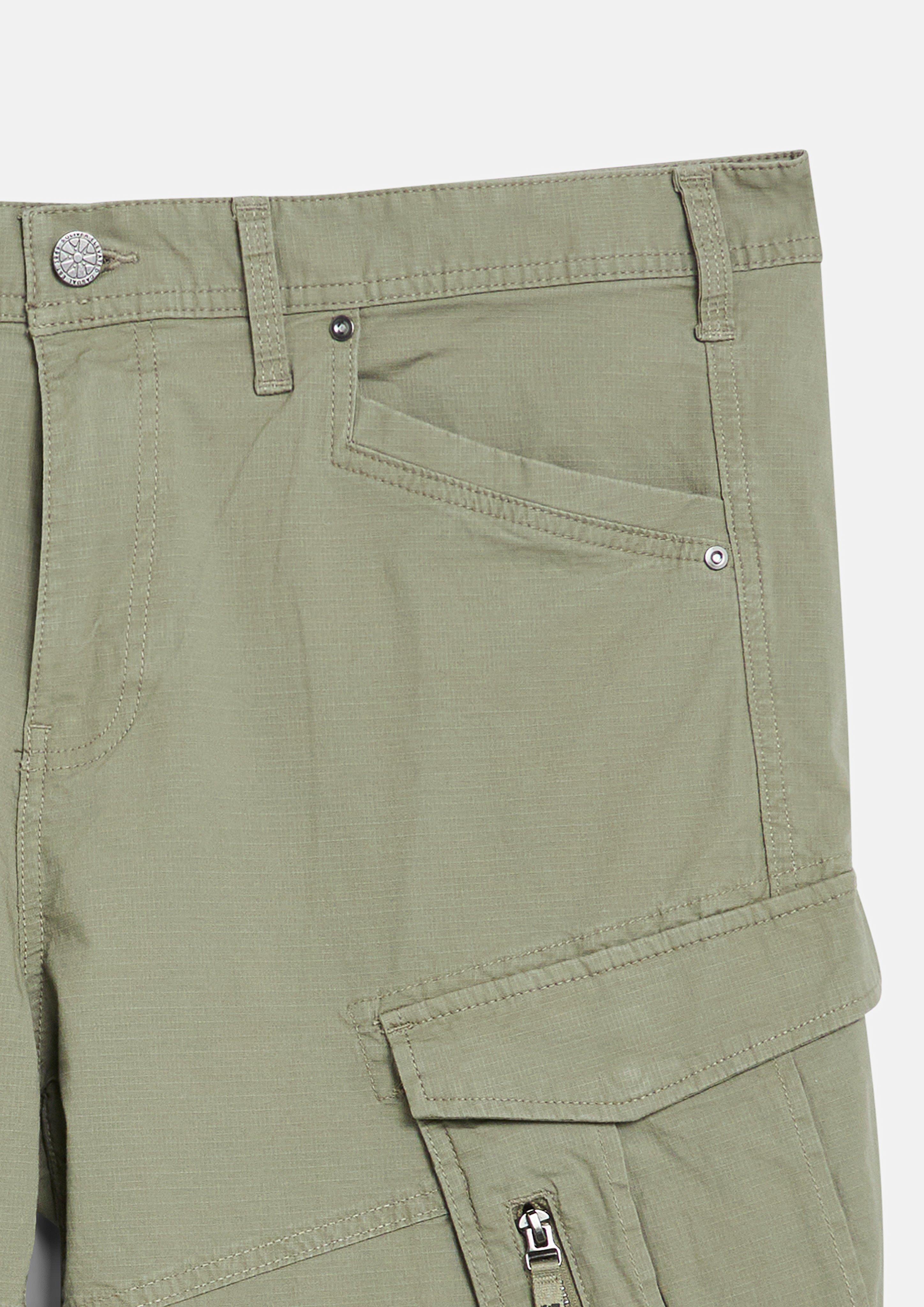 Herren Bermuda in olive von s.Oliver Men Big Sizes