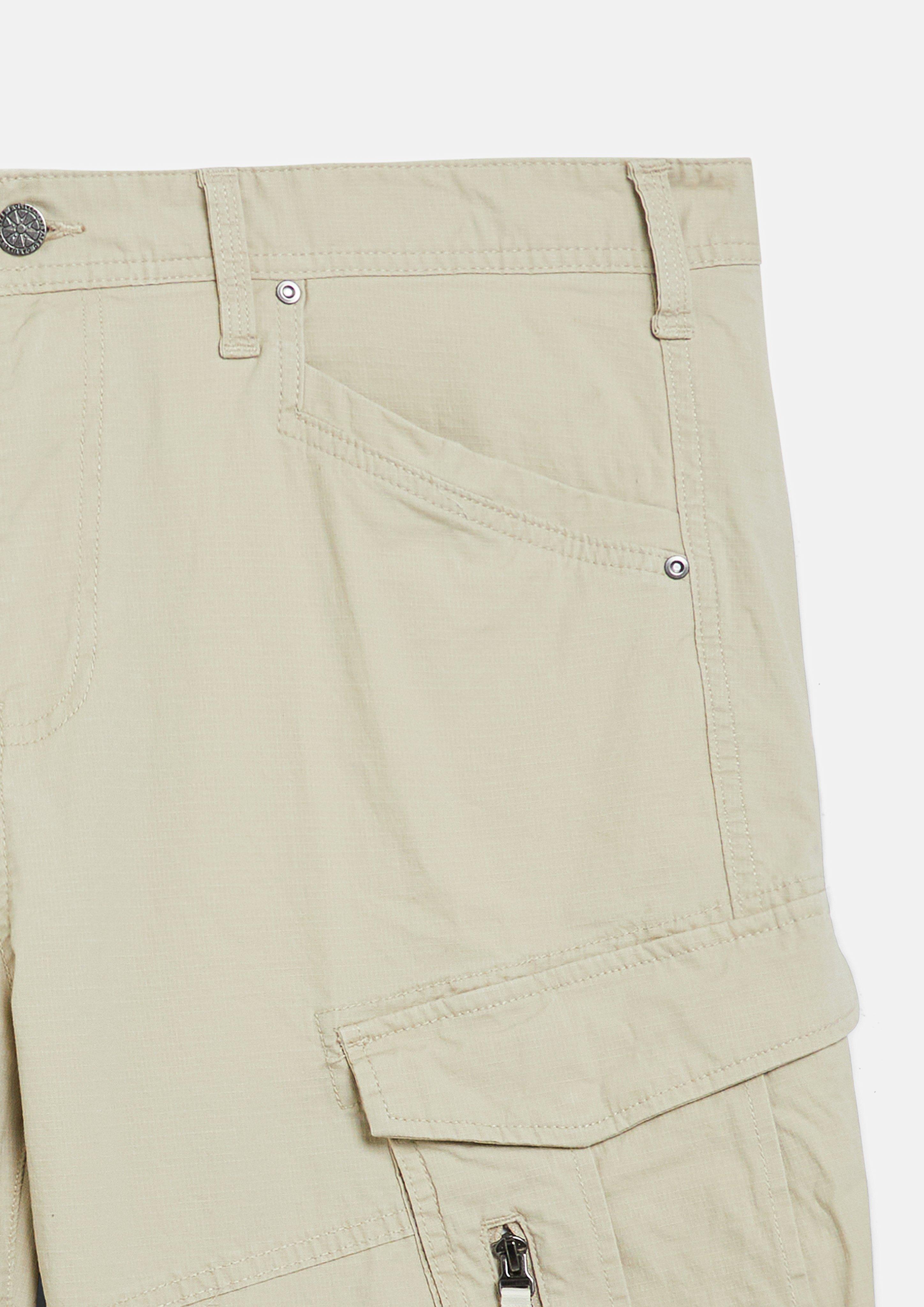 Heren Bermuda in beige van s.Oliver Men Big Sizes