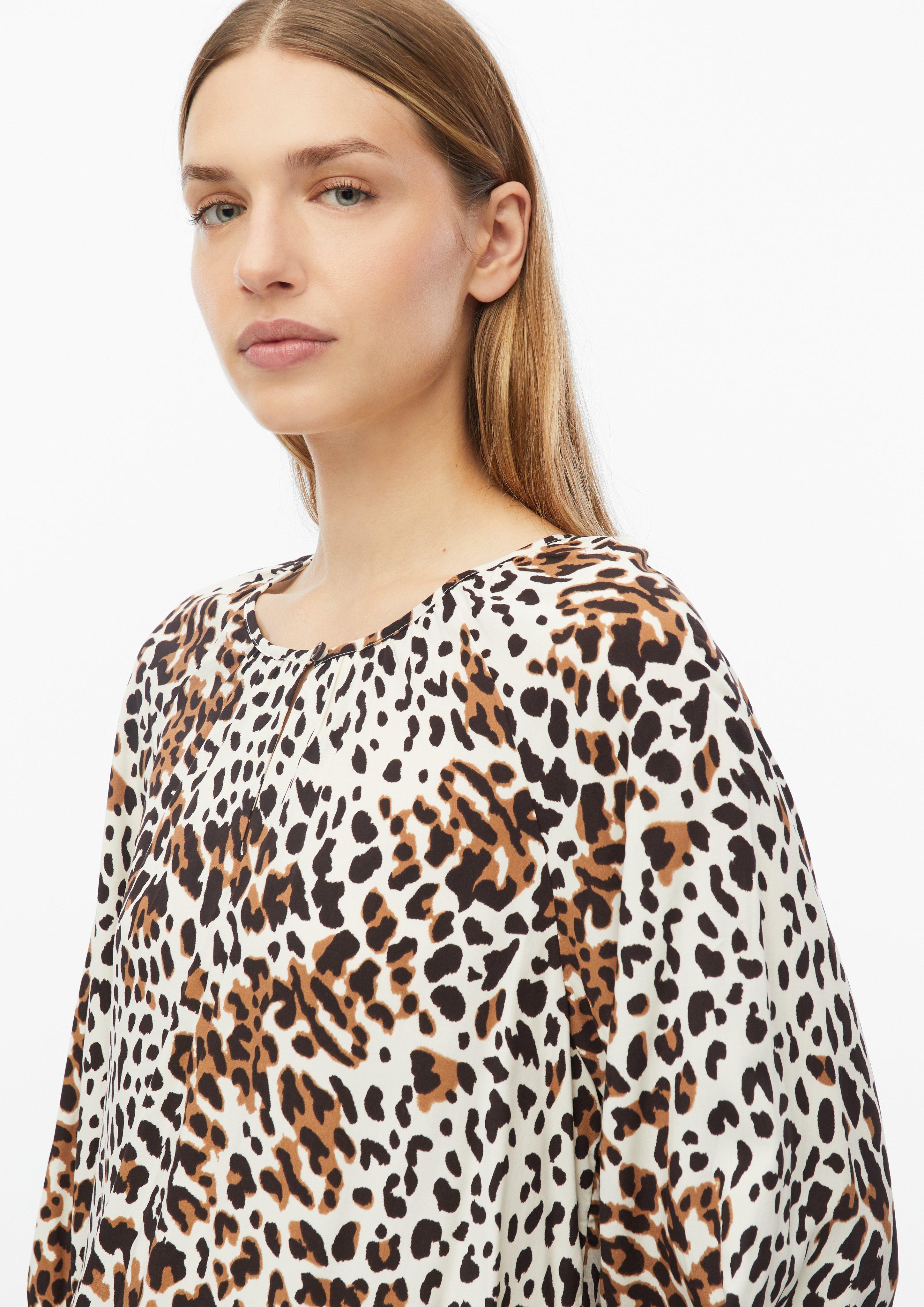 Damen Bluse im Relaxed Fit mit All-over-Print in creme von s.Oliver