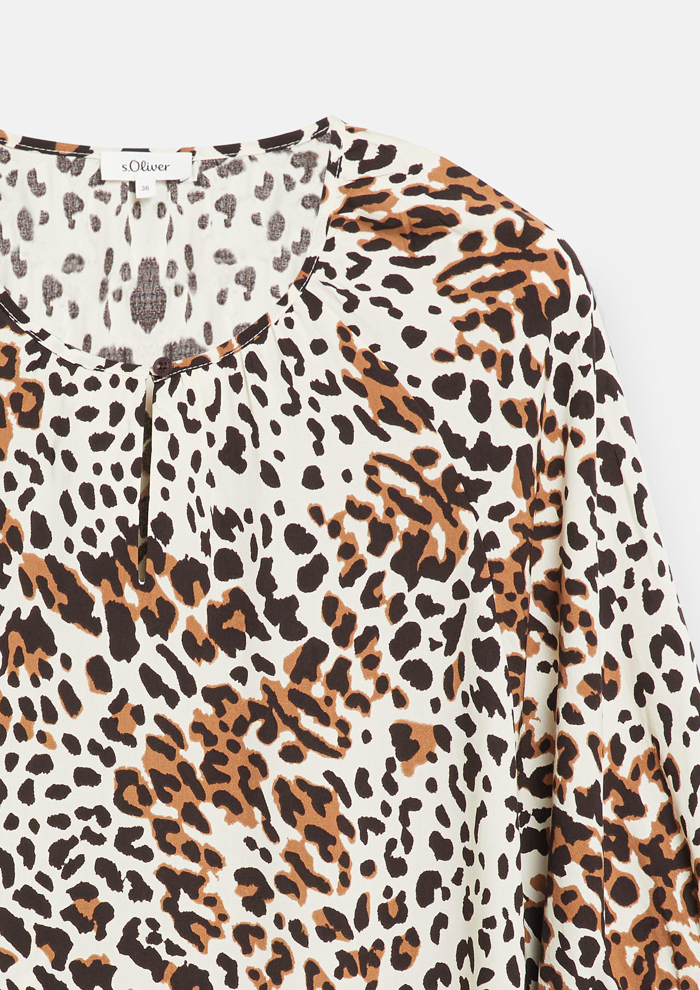 Dames Bluse in crème van s.Oliver