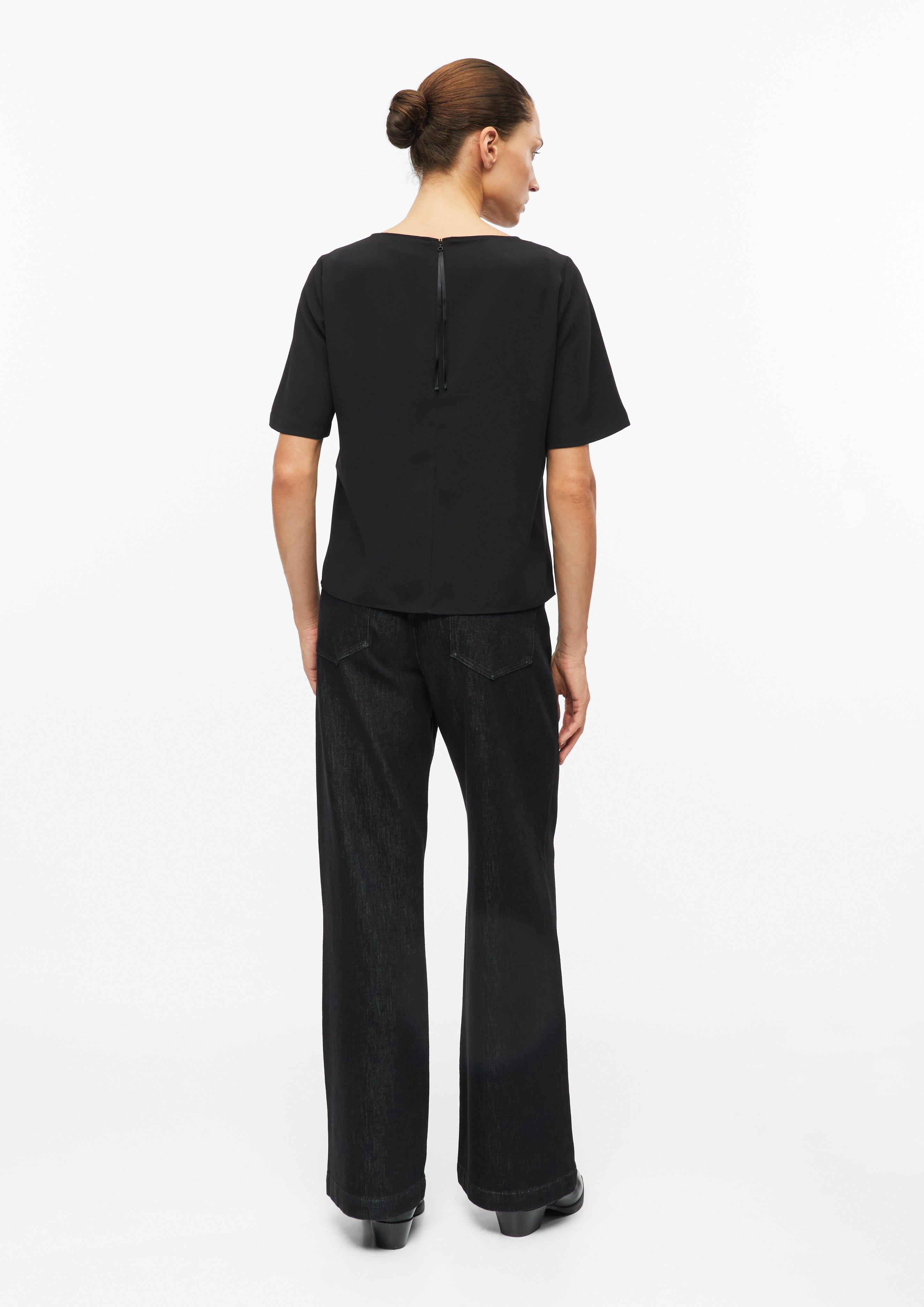 Femmes Blouse en noir de s.Oliver BLACK LABEL