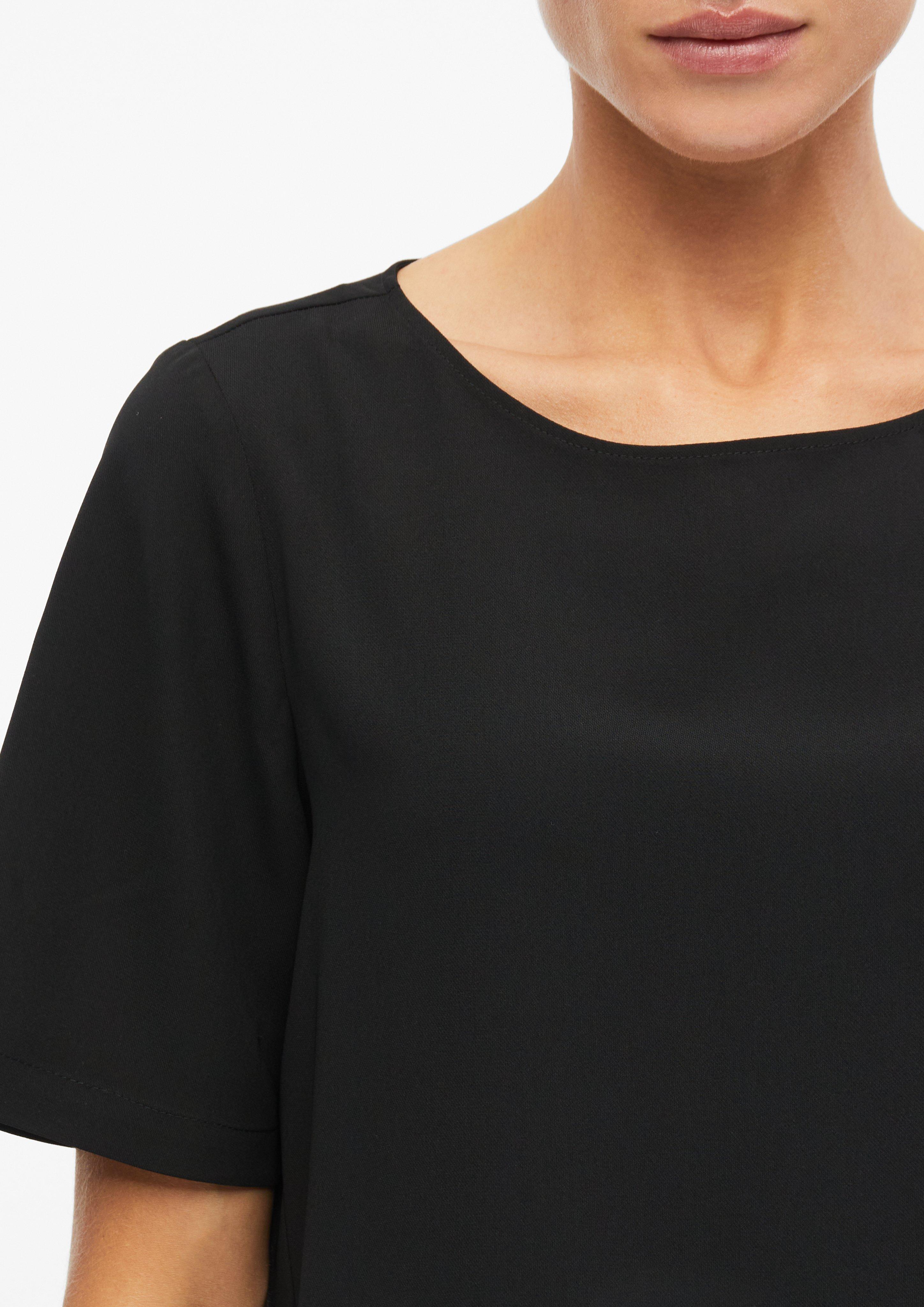 Femmes Blouse en noir de s.Oliver BLACK LABEL