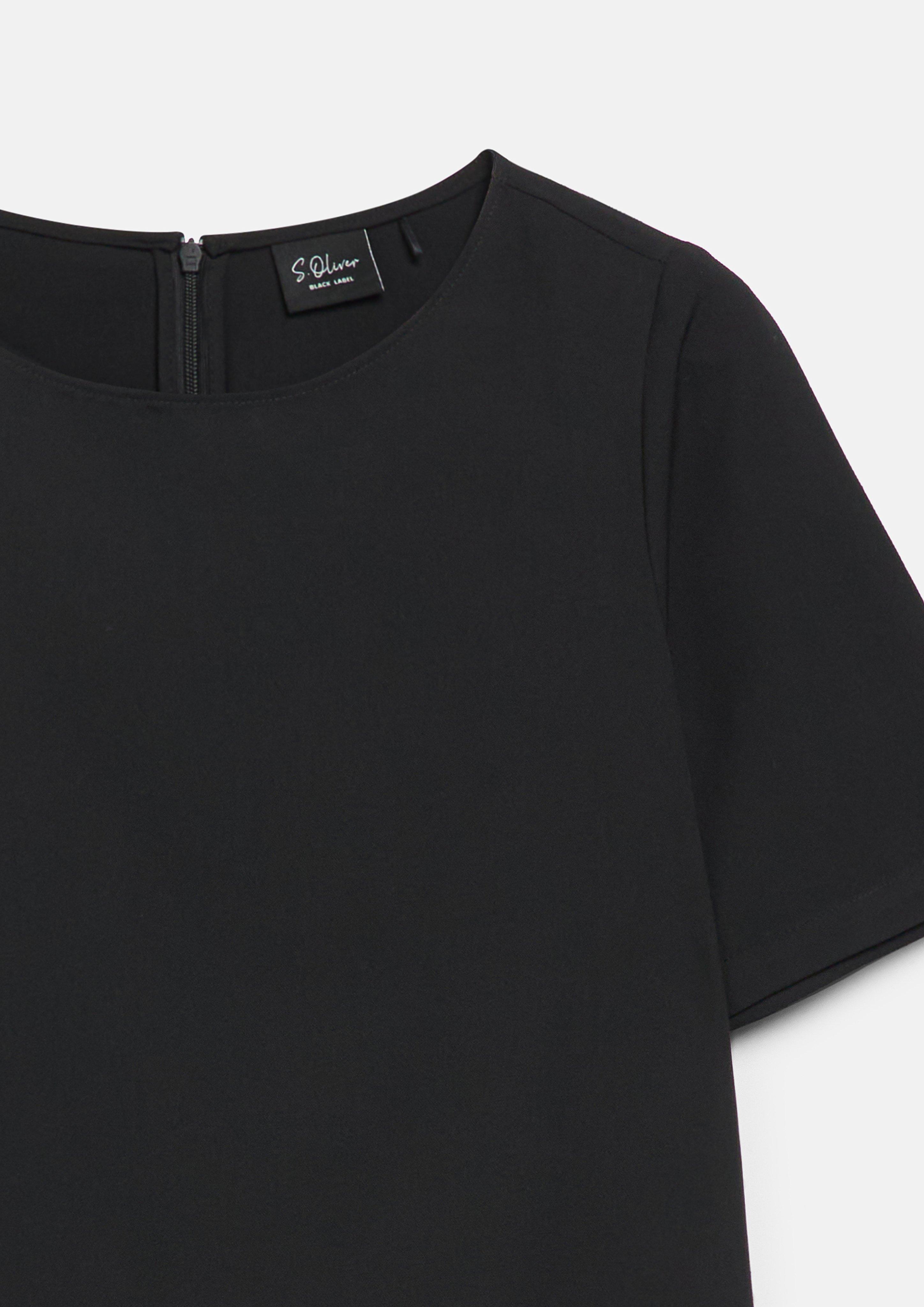 Femmes Blouse en noir de s.Oliver BLACK LABEL