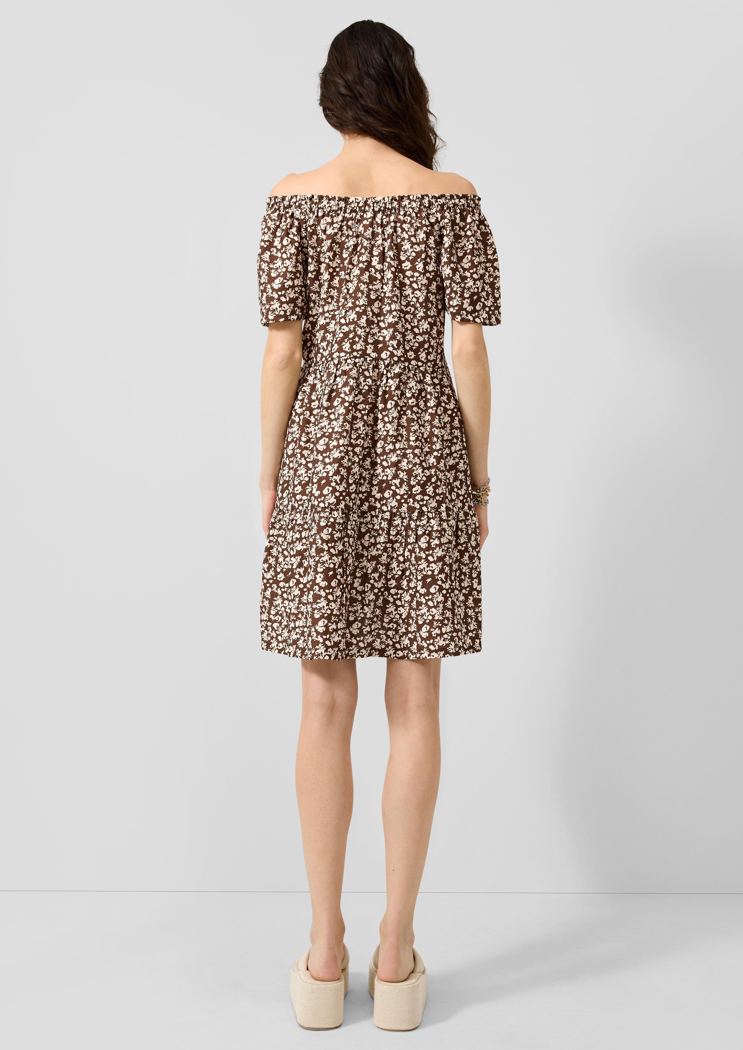 Dames Jurk in beige van QS