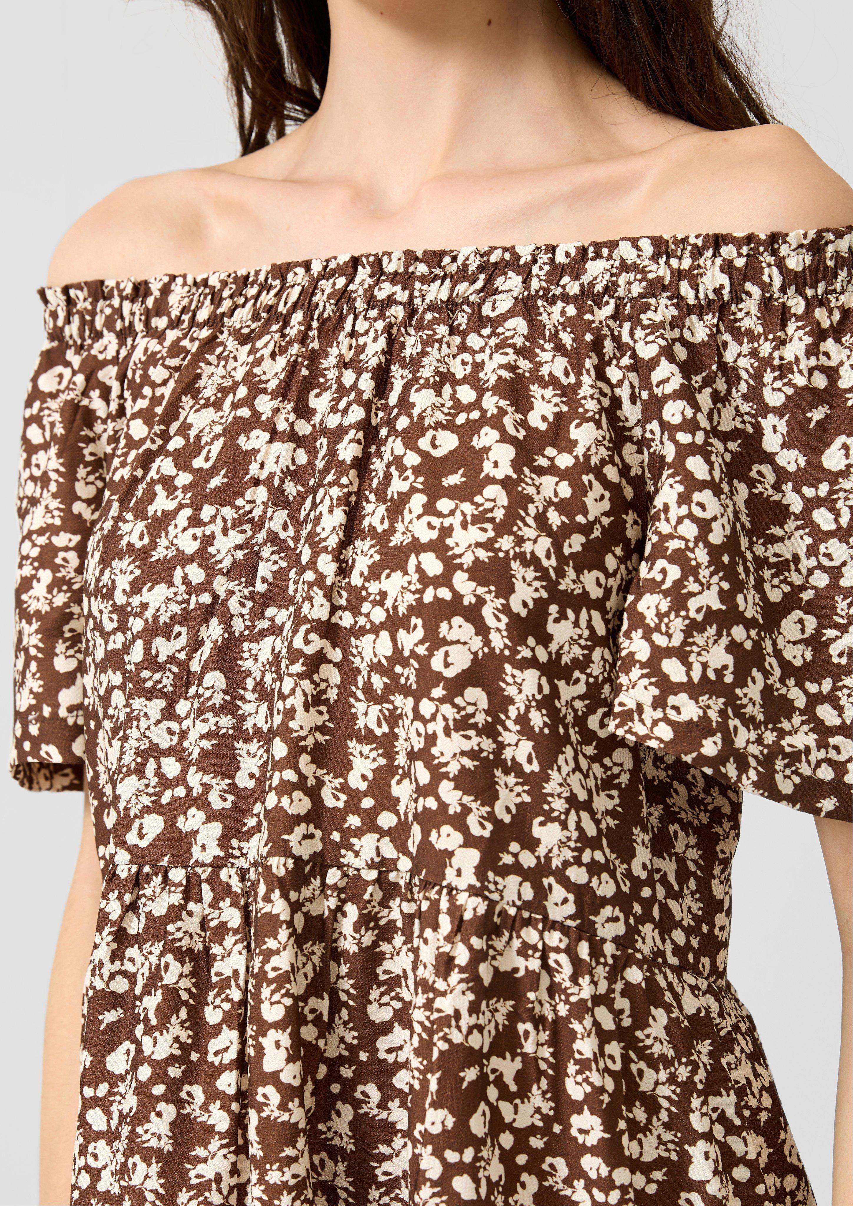 Dames Jurk in beige van QS
