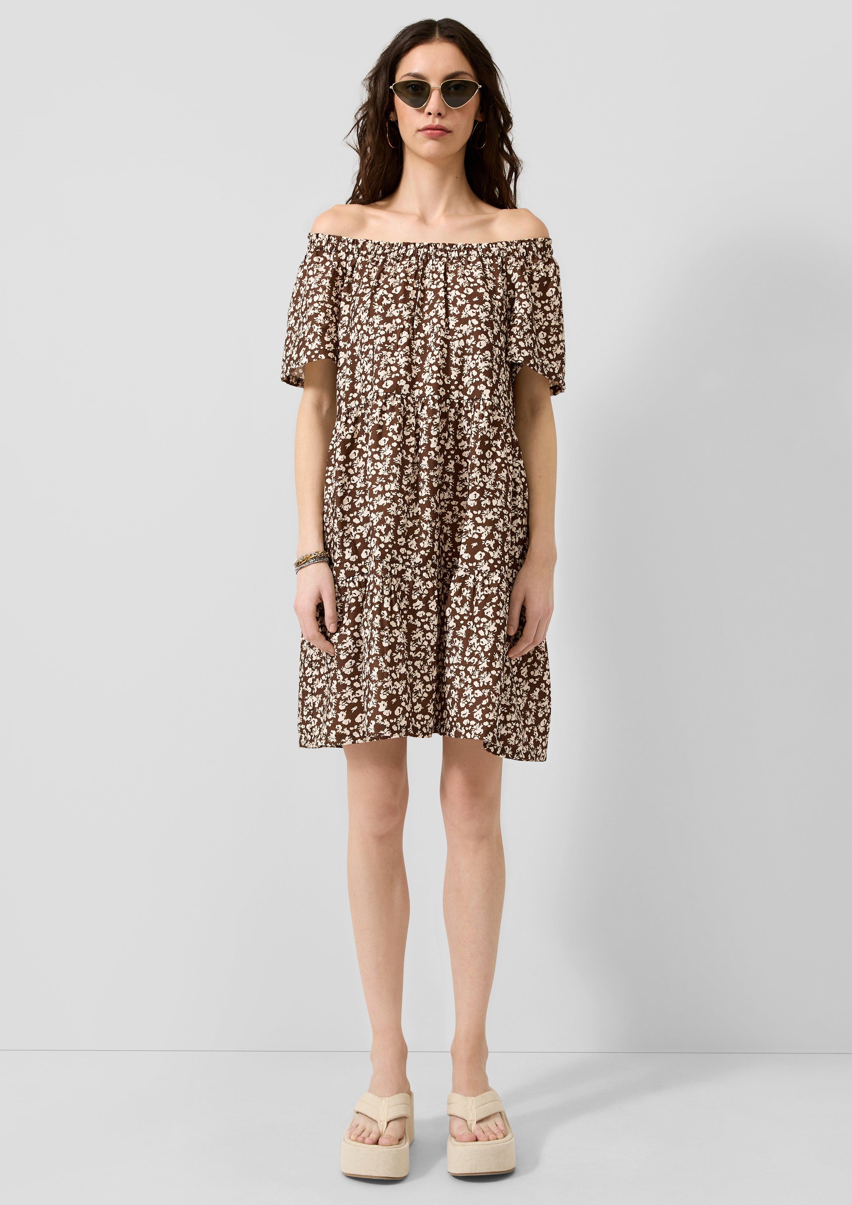 Dames Jurk in beige van QS